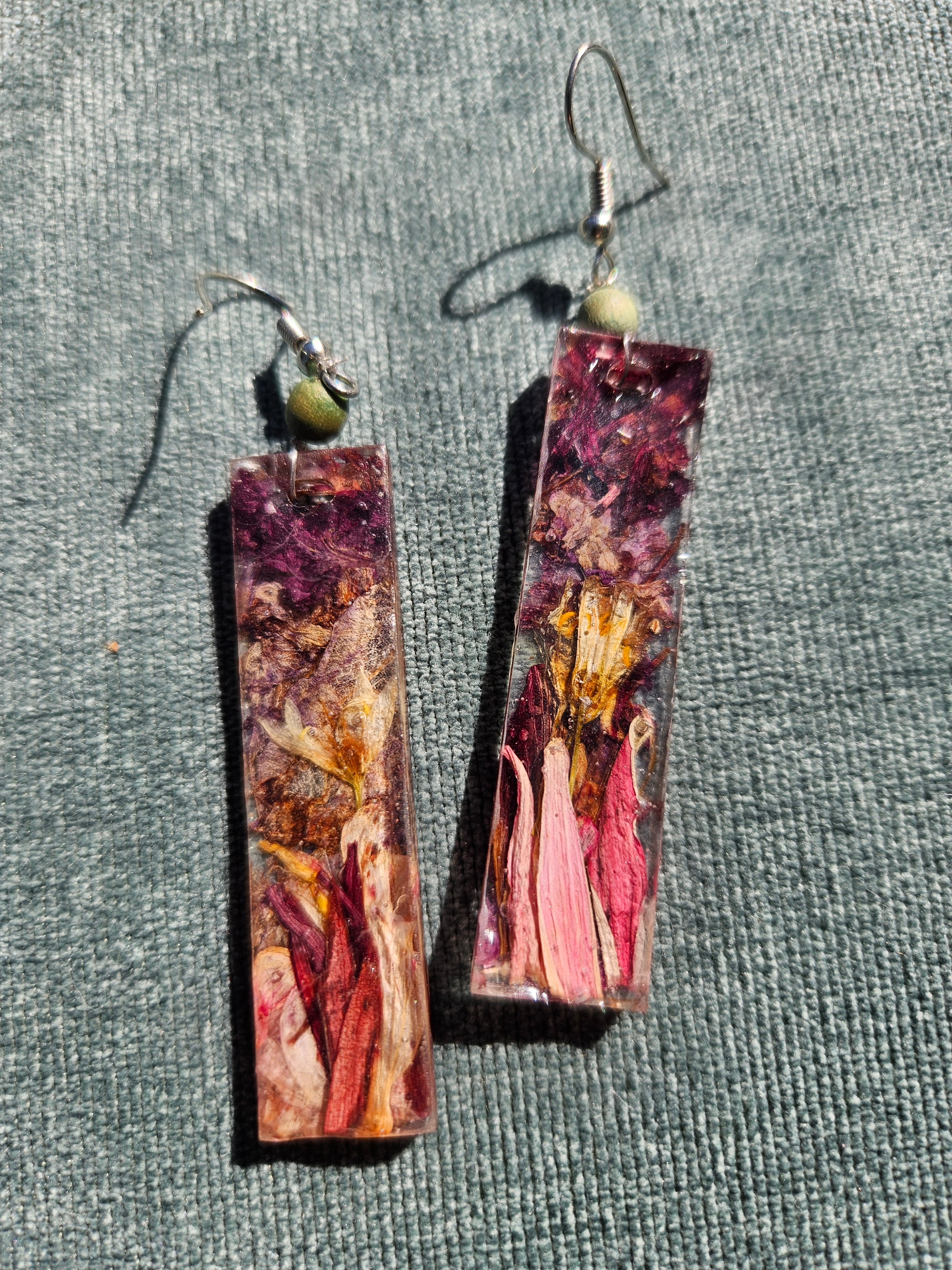 Mystic Flora Pressed Flower Earrings