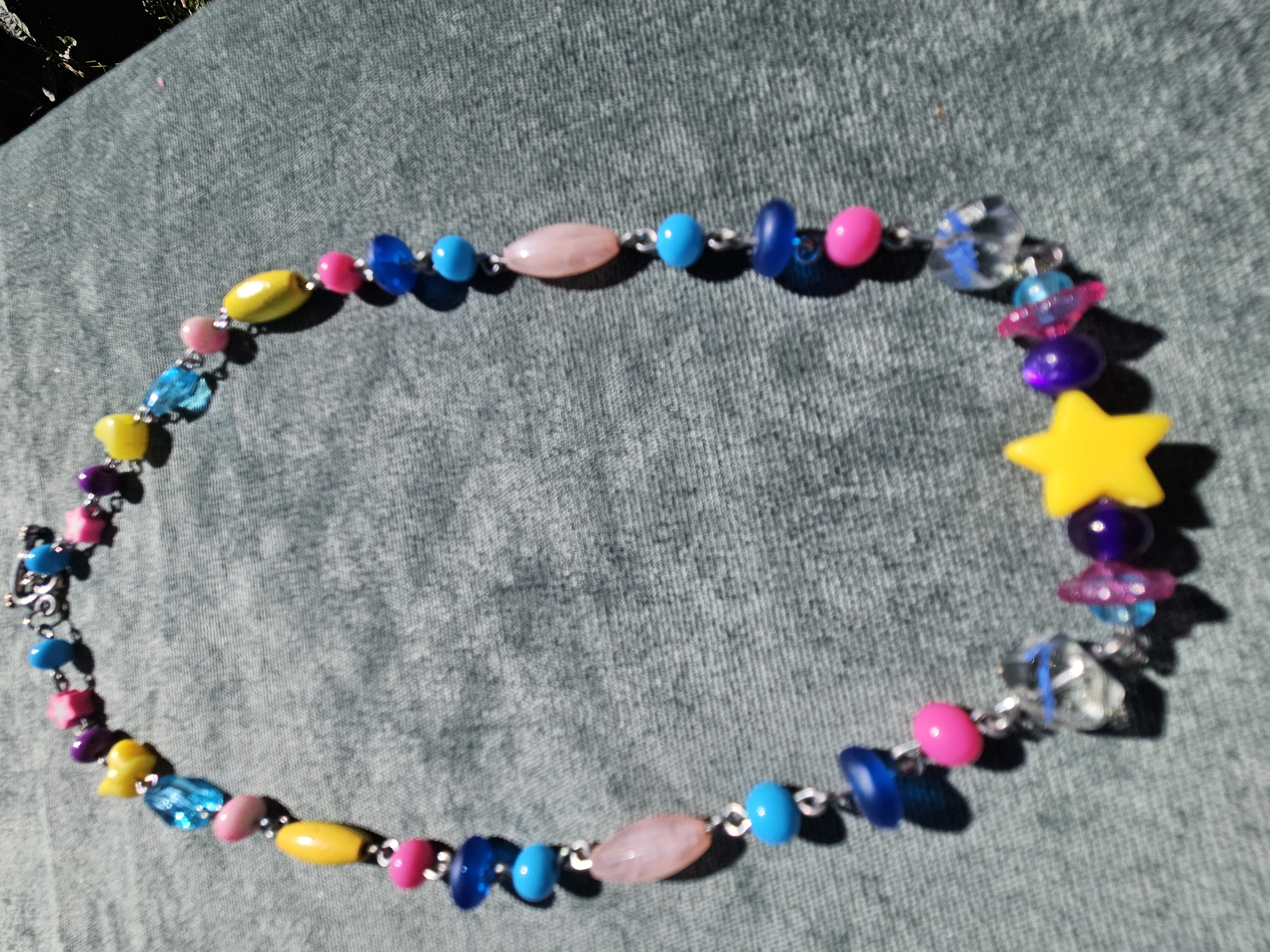 Super Star Upcycled Necklace