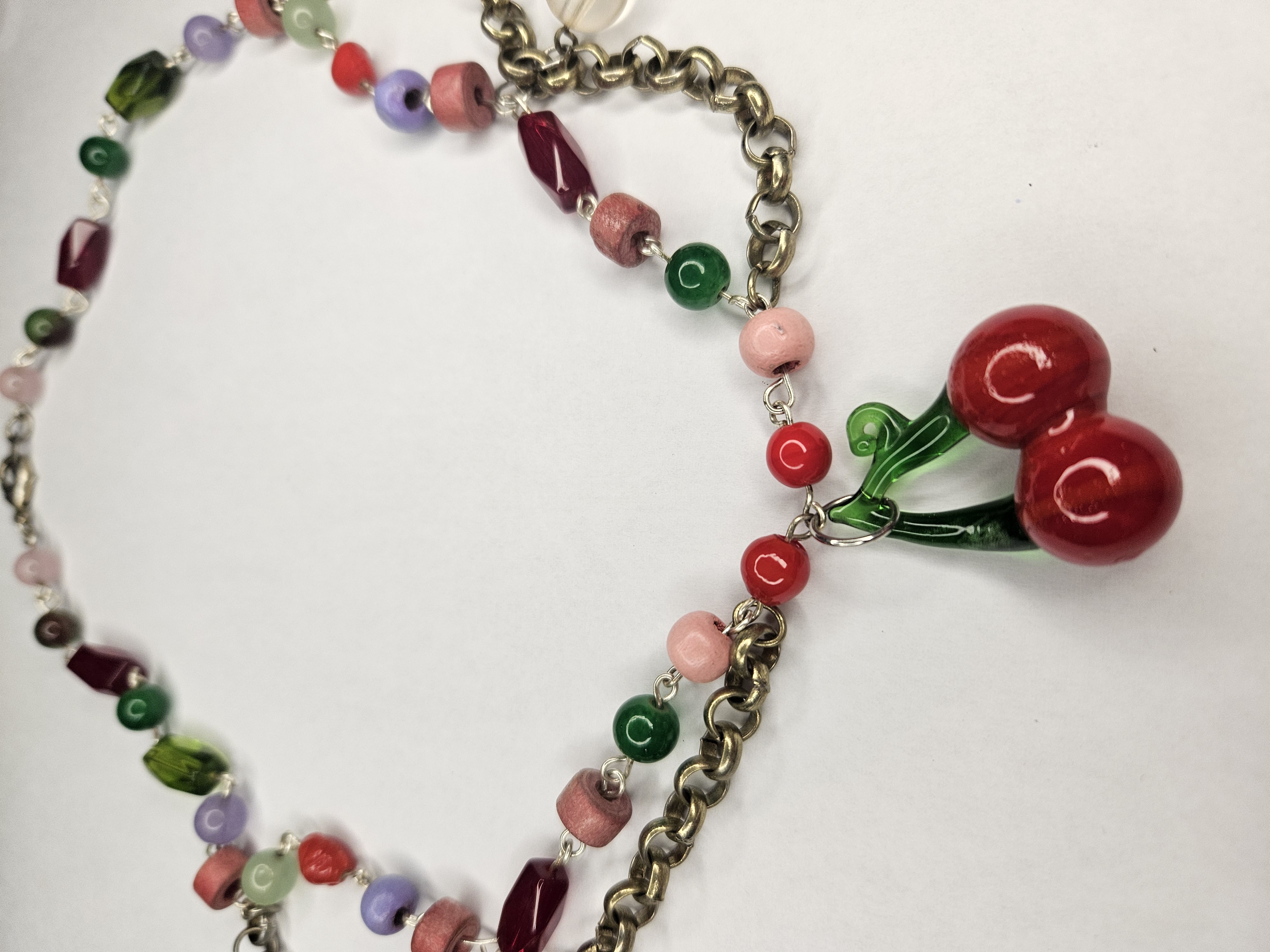 Cherrylicious Upcycled Necklace