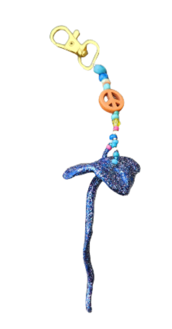 Hippie Hollow Lucky Mushroom Bag Charm