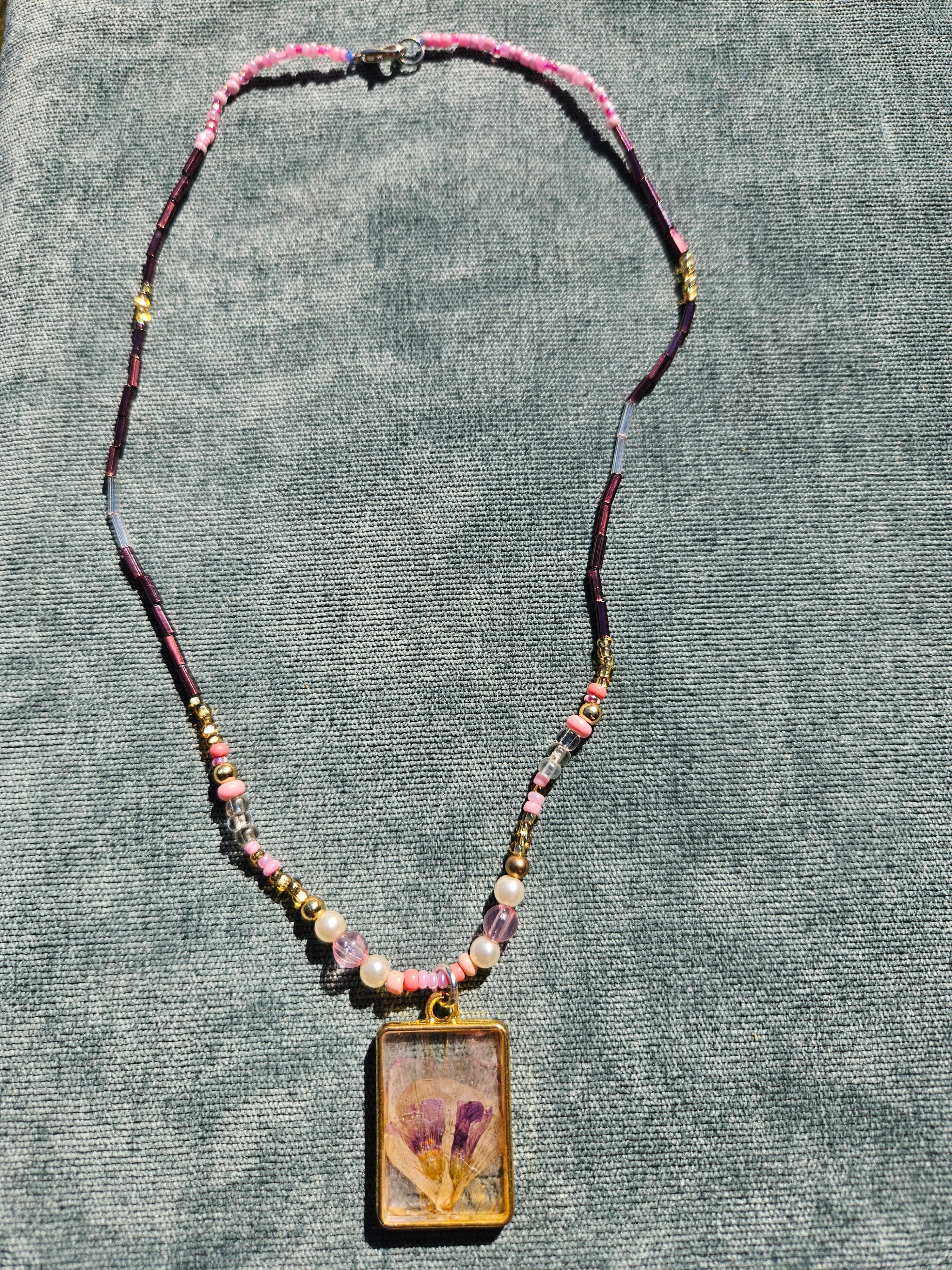 Sassy Chic Upcycled Necklace