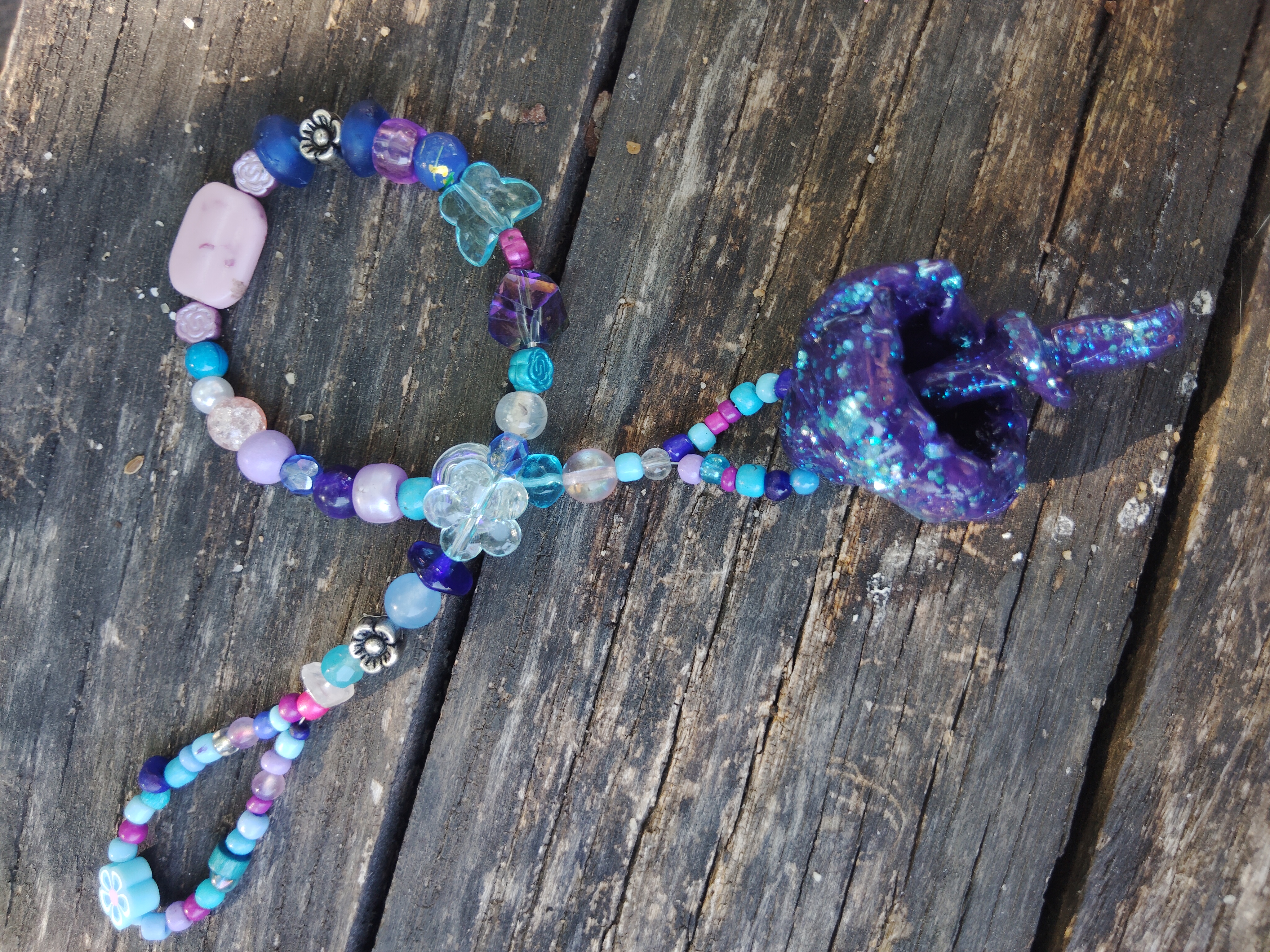 Lucky Galaxy Mushroom Charm