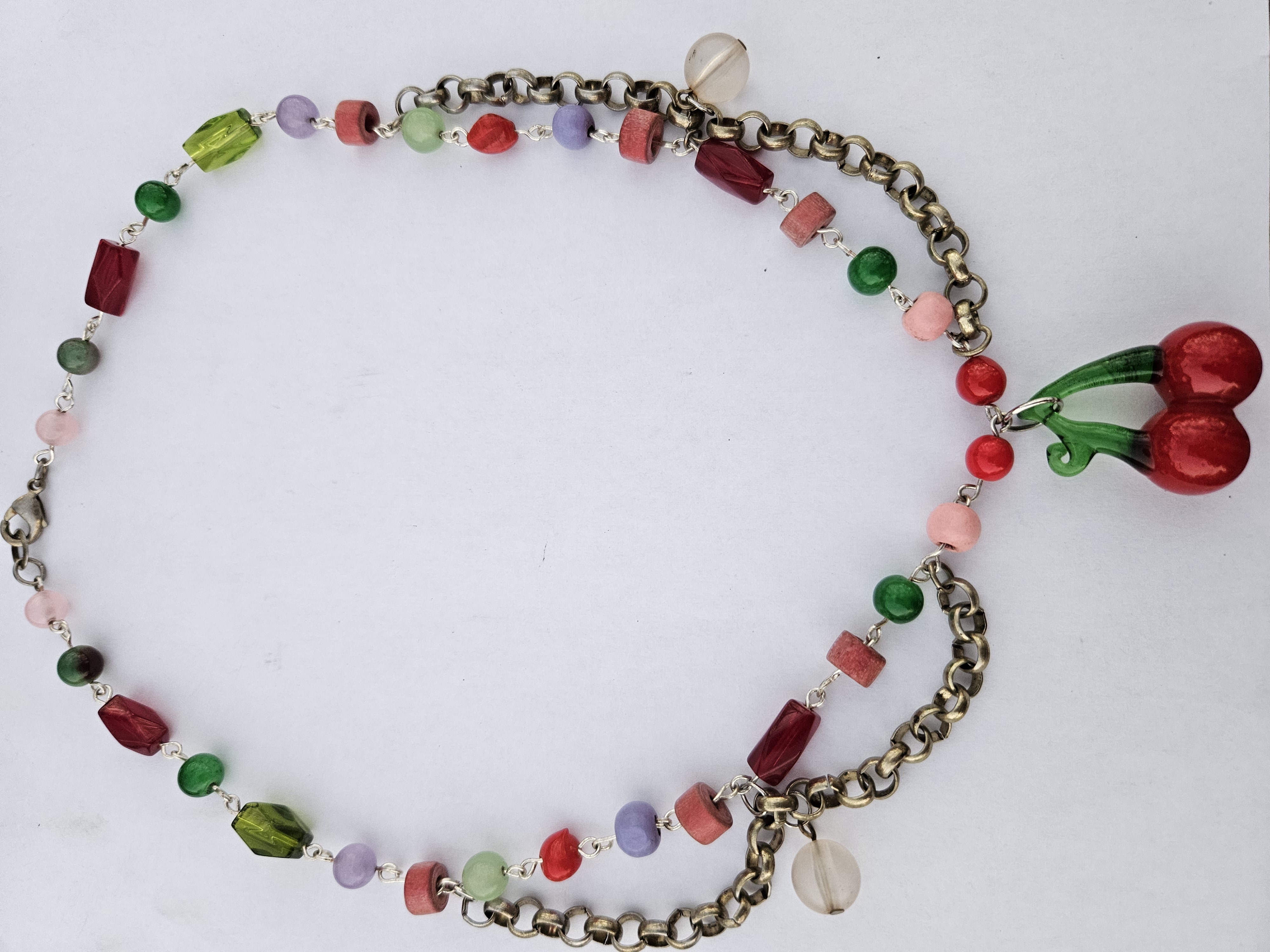 Cherrylicious Upcycled Necklace