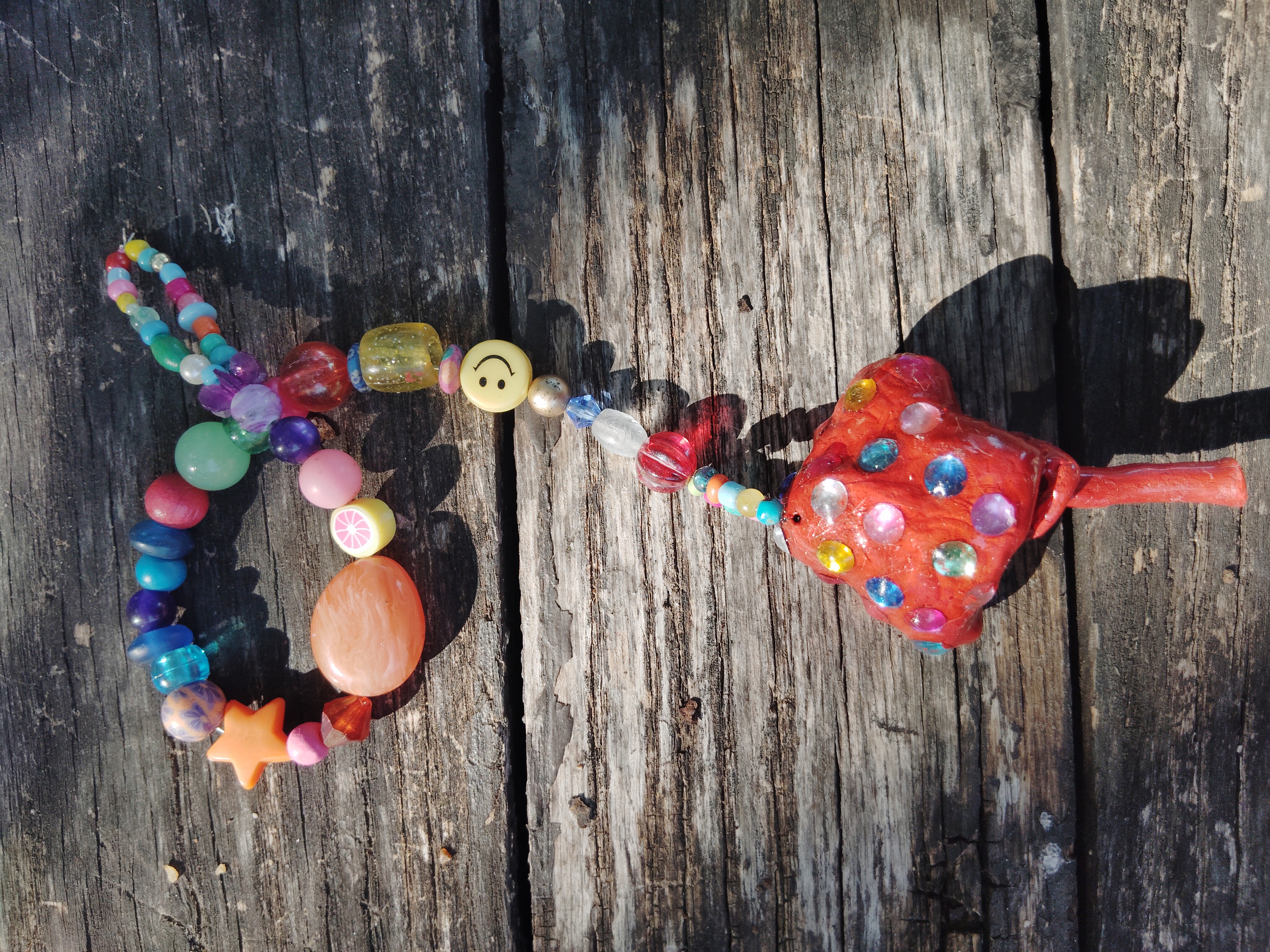 Lucky Red Mushroom Charm