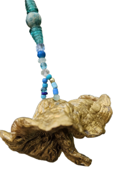 Golden & Glorious Mushroom Bag Charm