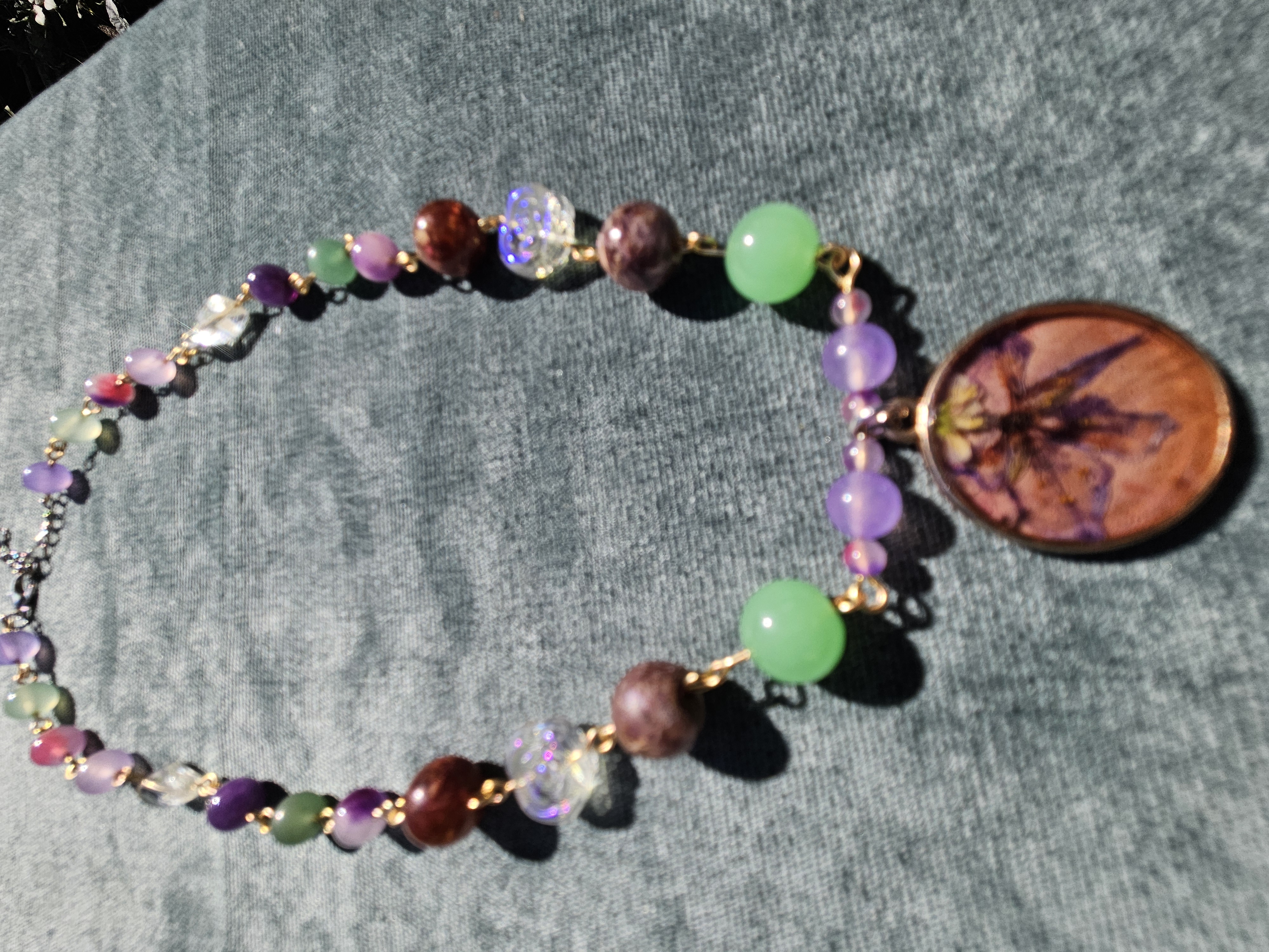 Earth Spirit Upcycled Necklace