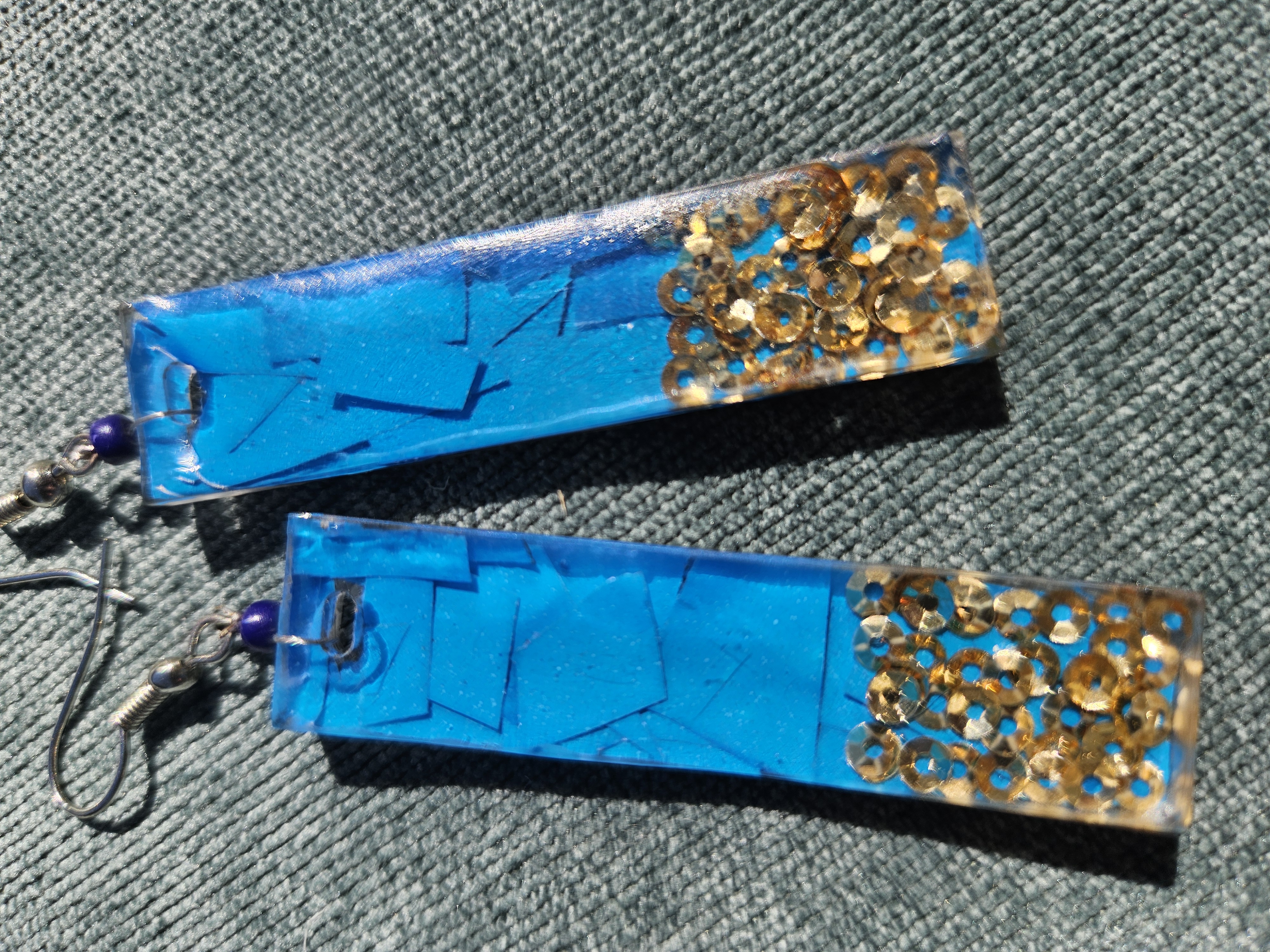 Reduce, Reuse, Recycle Upcycled Earrings