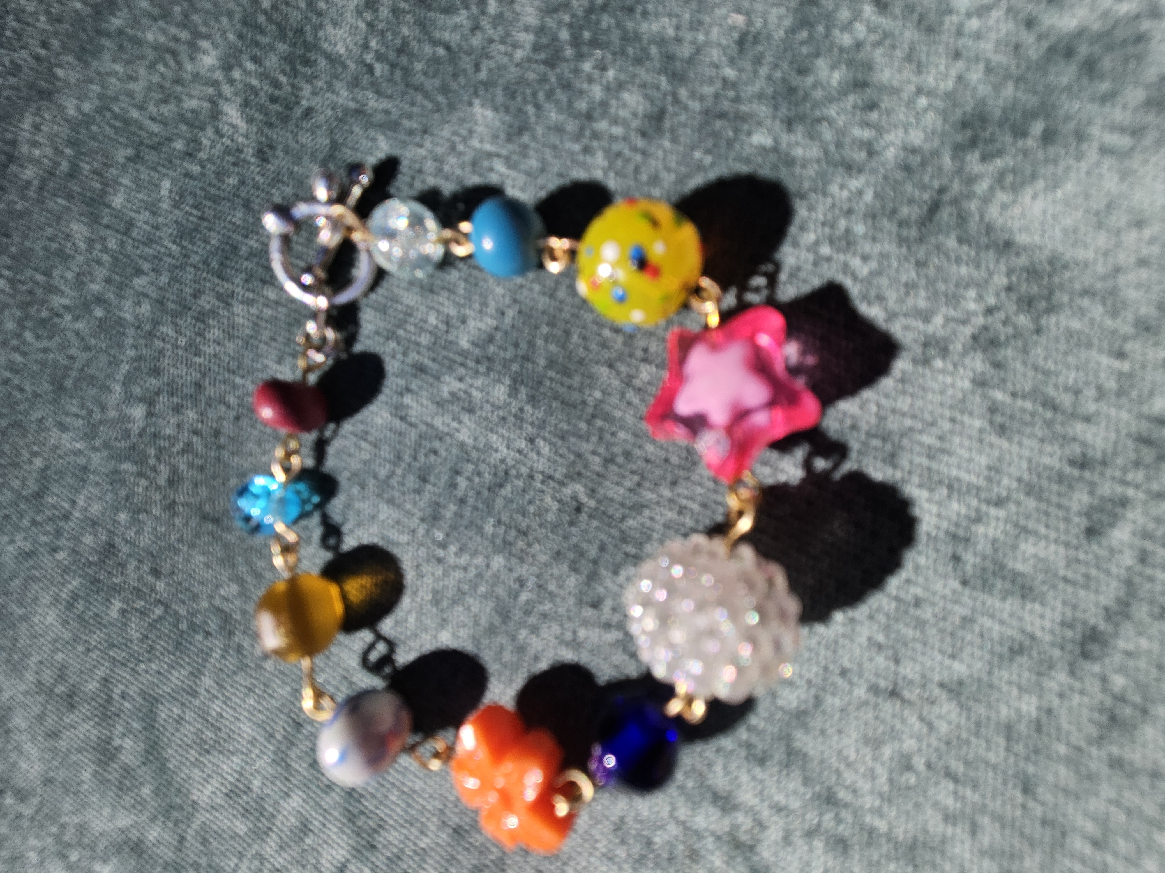 Captain Star Queen Upcycled Bracelet