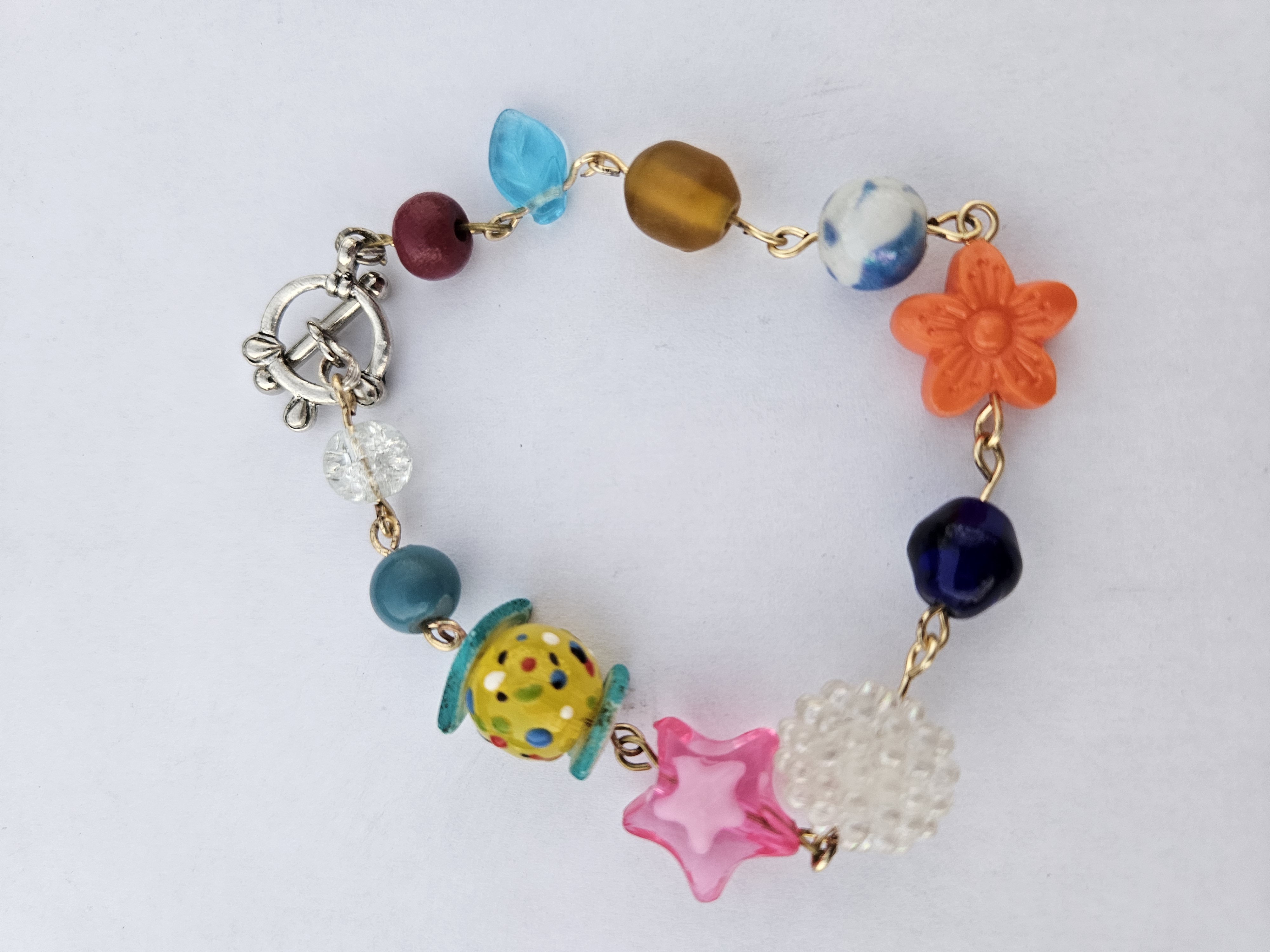 Captain Star Queen Upcycled Bracelet