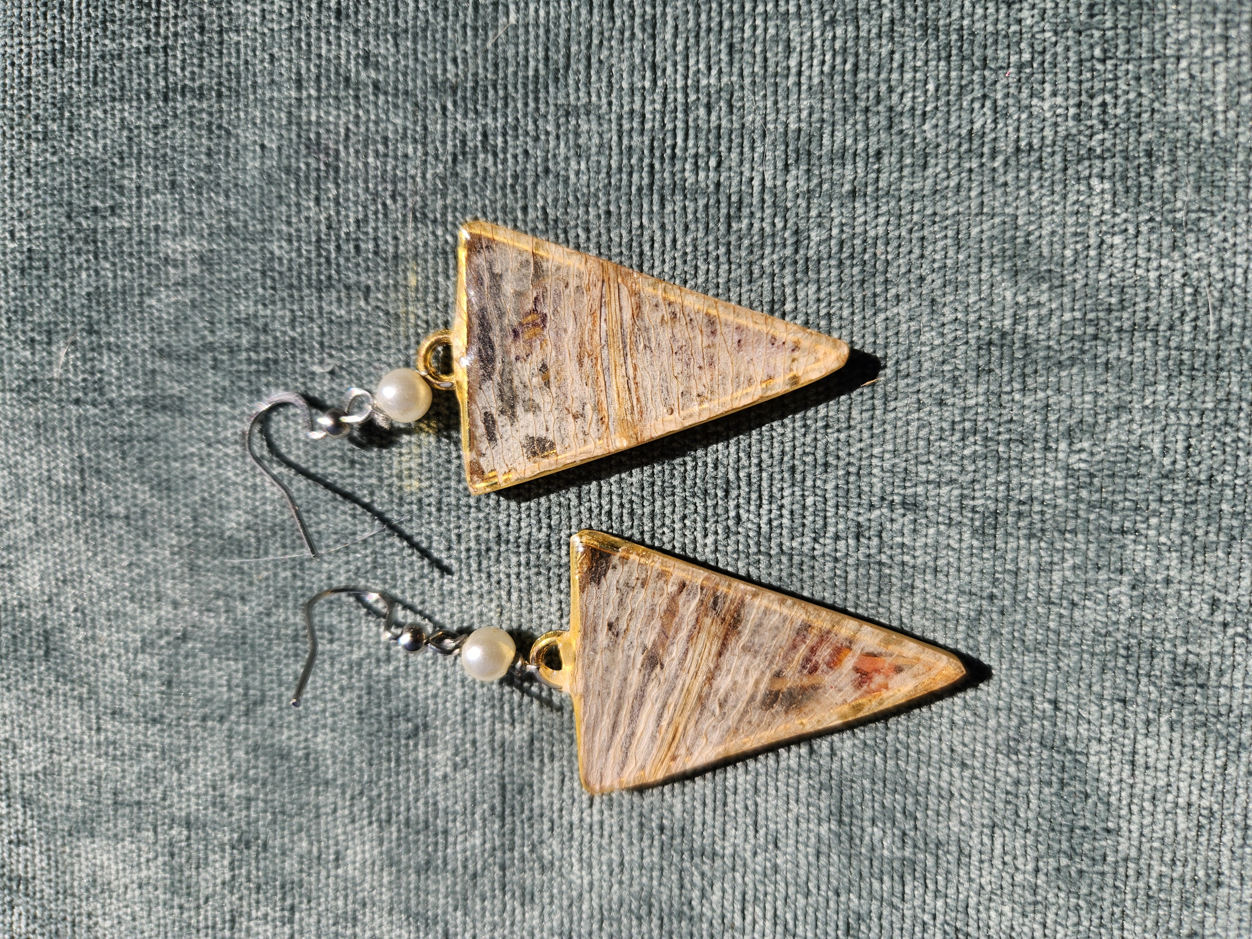 Head Over Heels Pressed Flower Earrings