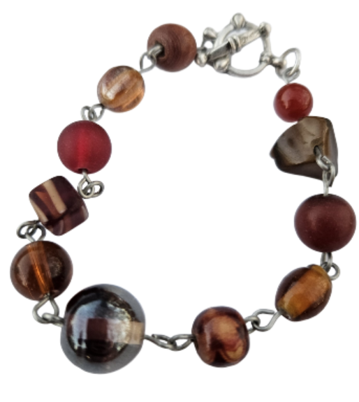 Ground To The Earth Upcycled Bracelet