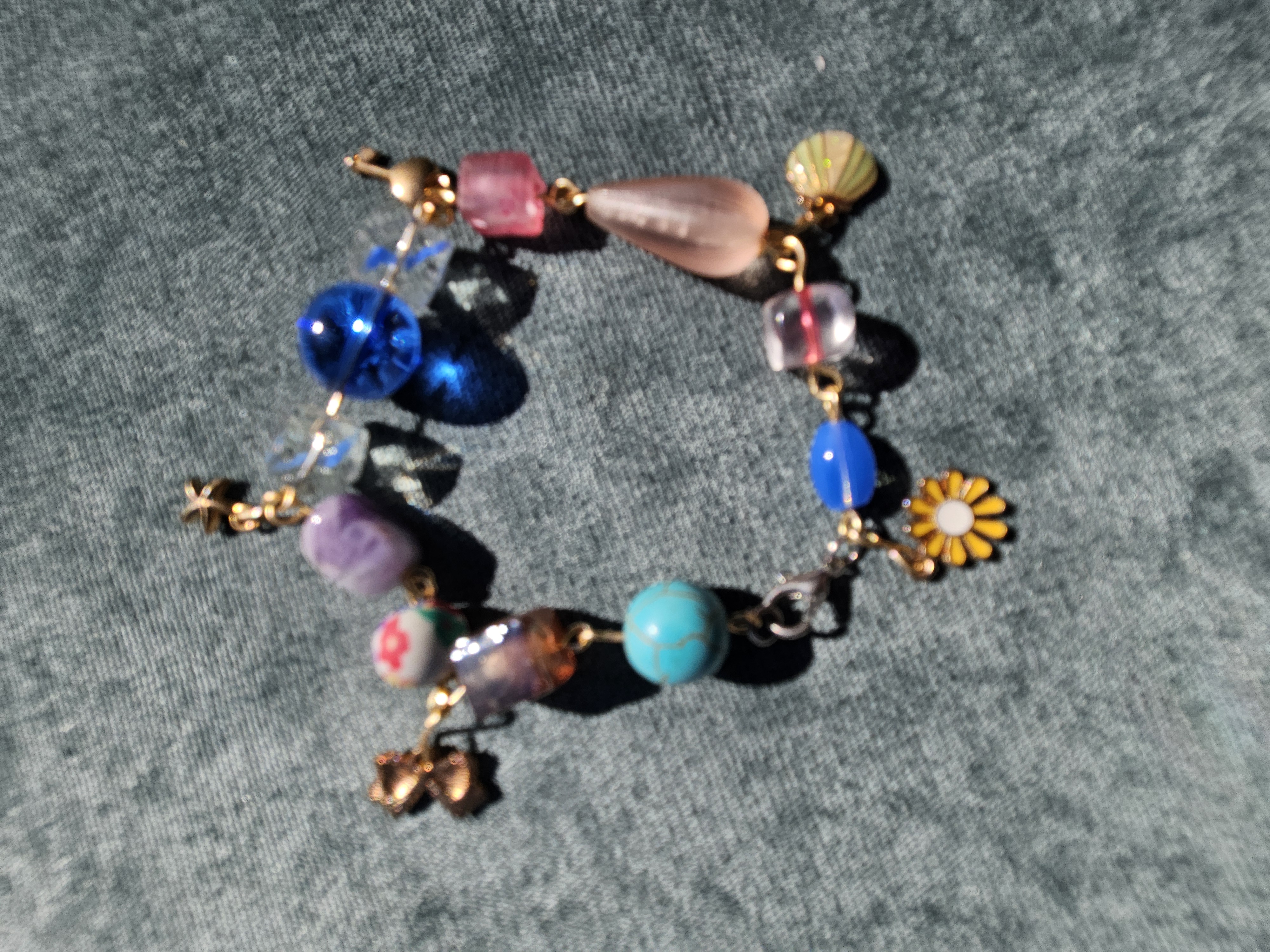 Charmed Life Upcycled Bracelet