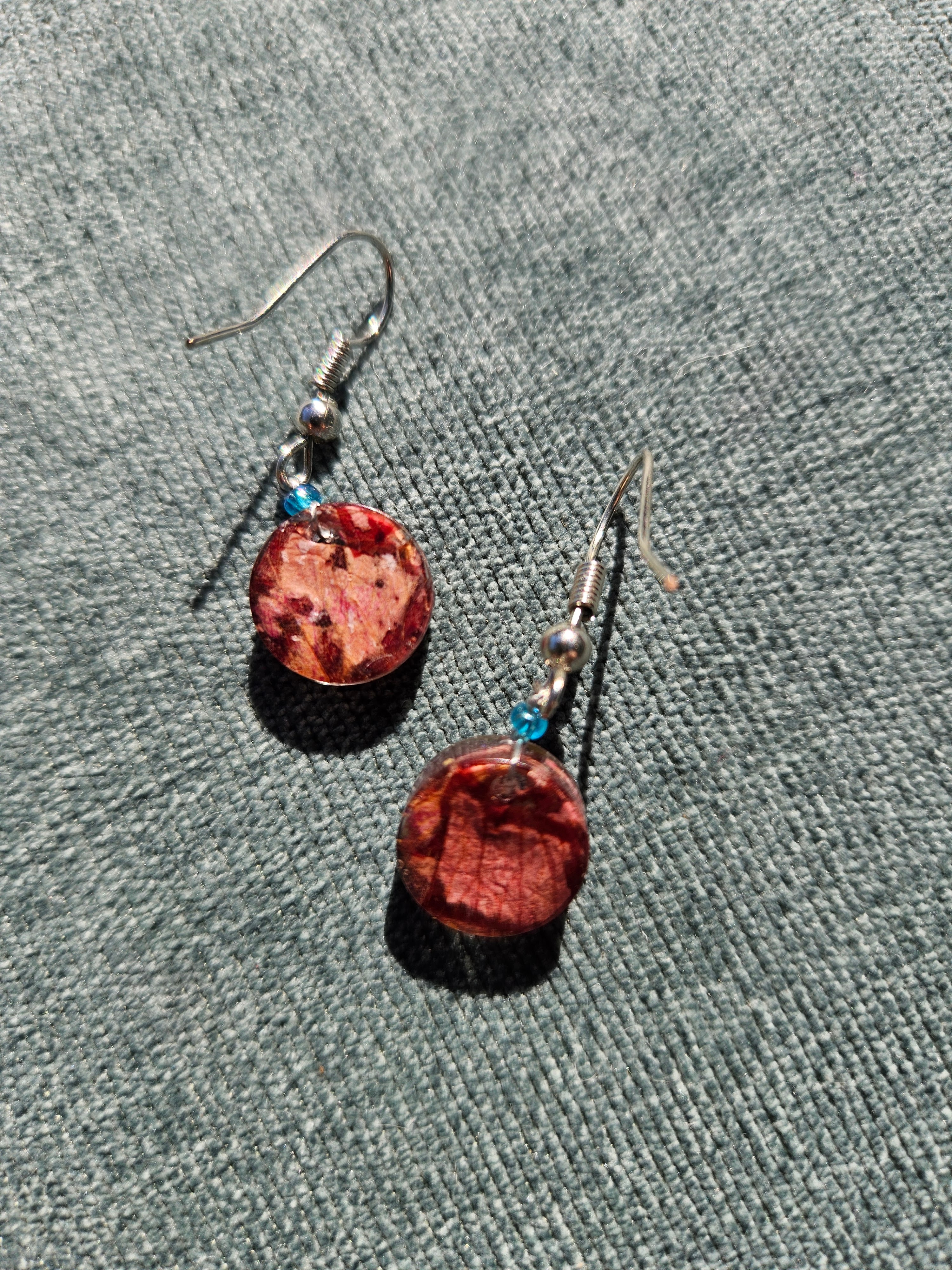 Wildflower Fields Pressed Flower Earrings