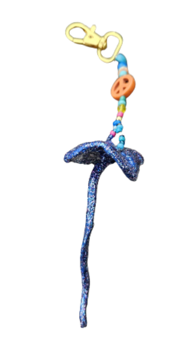 Hippie Hollow Lucky Mushroom Bag Charm