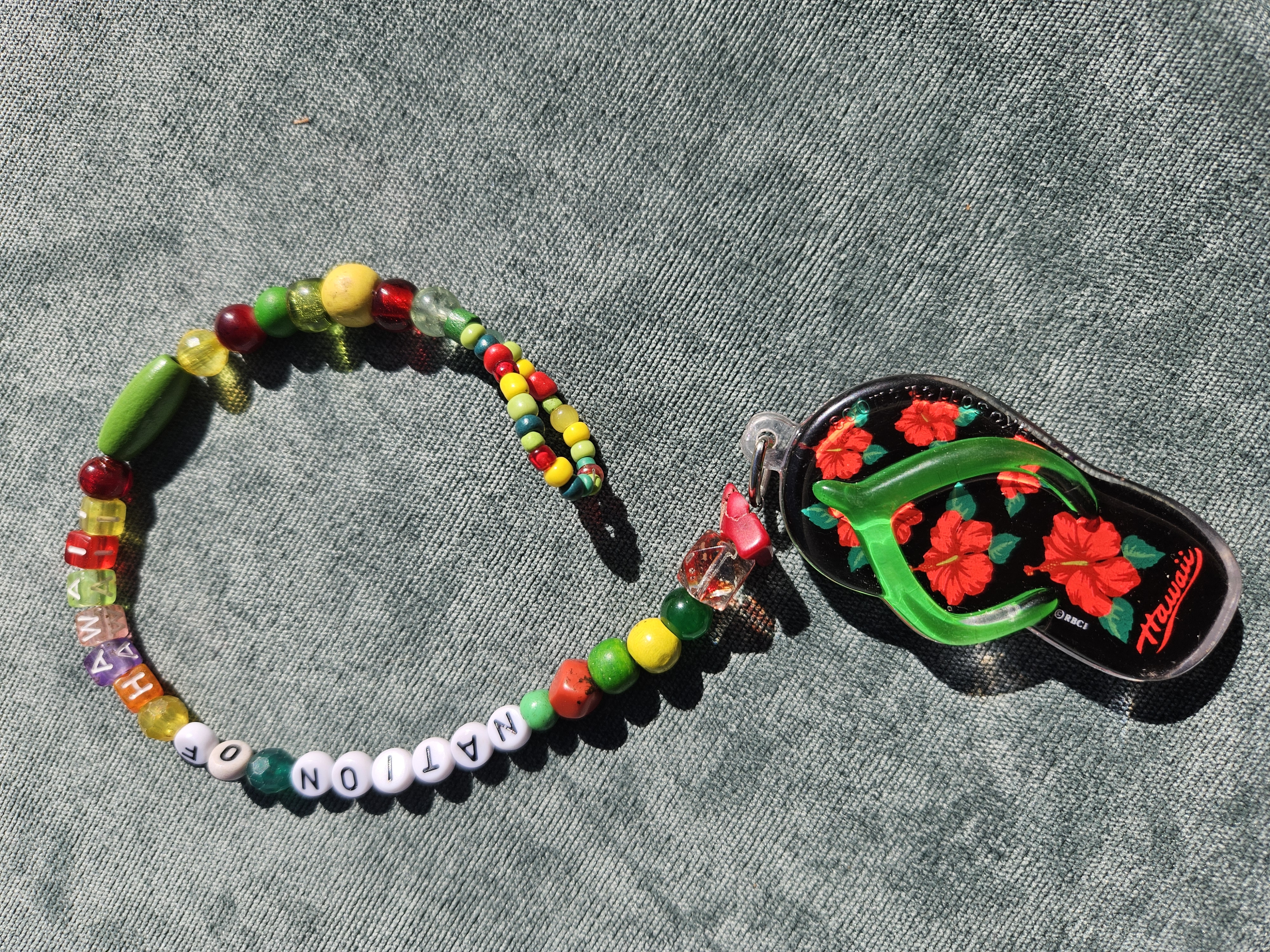 Decolonized Nation of Hawaii Upcycled Charm