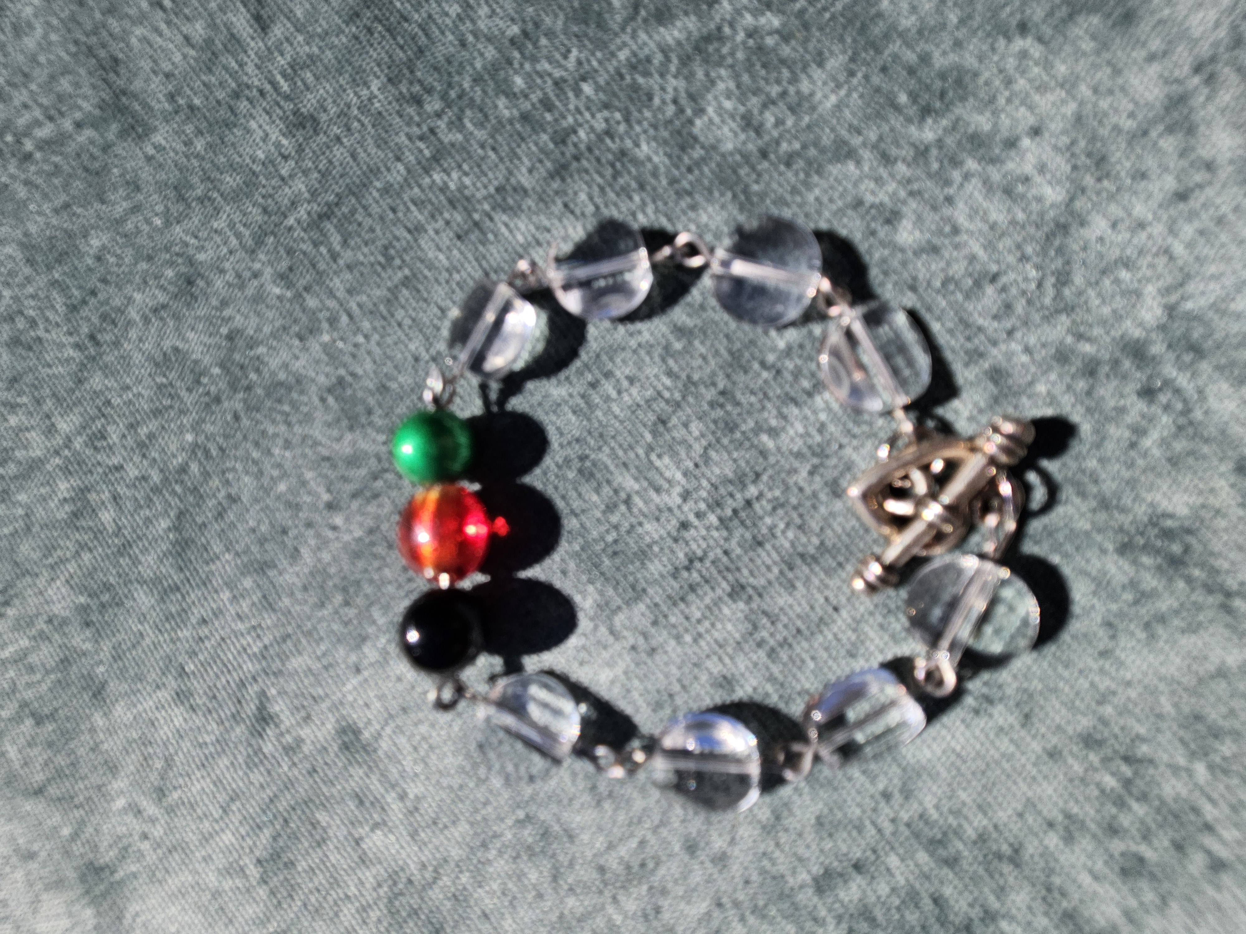 Viva Viva Palestina Upcycled Bracelet