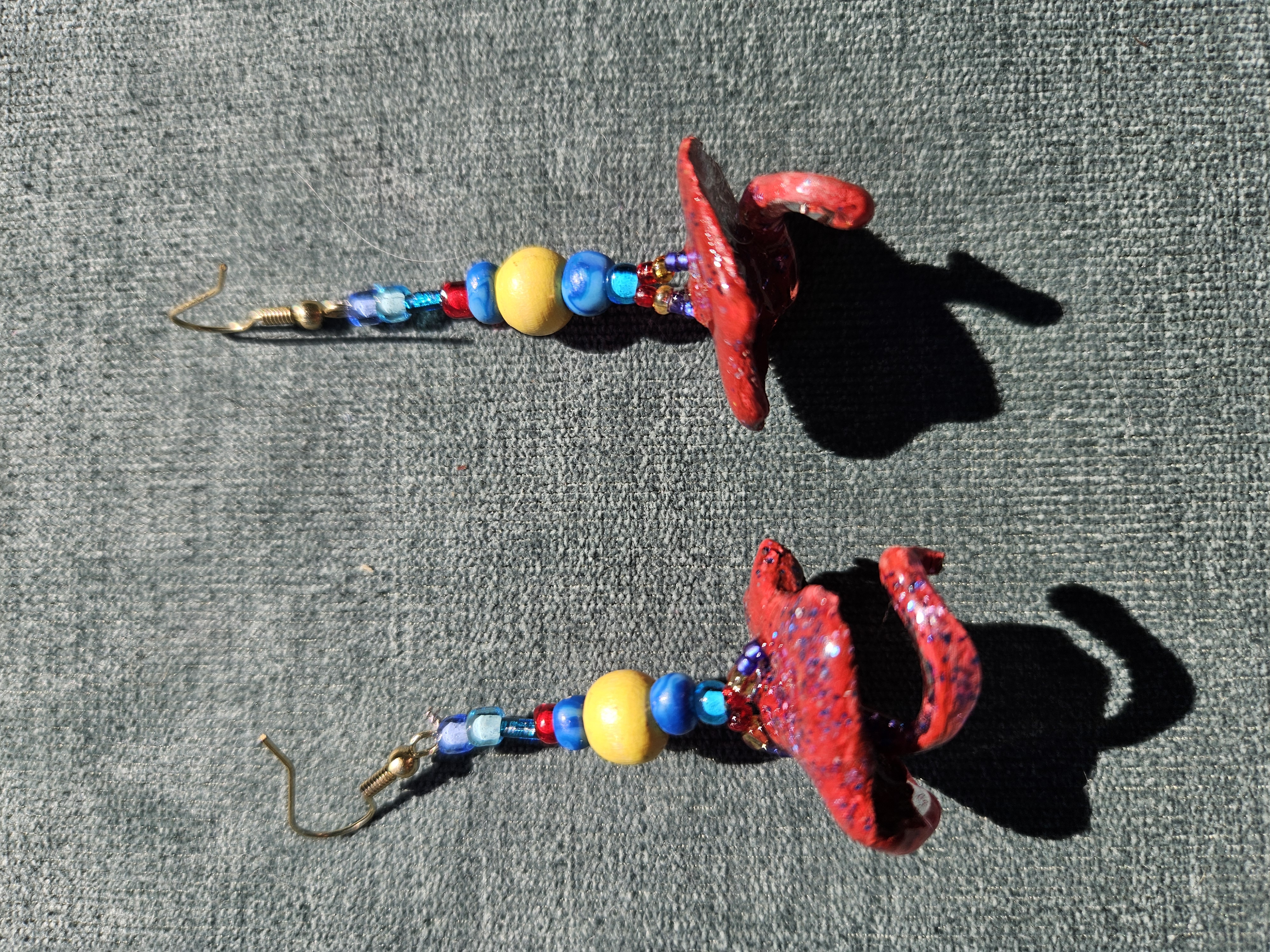 Magic Foraged Mushrooms Earrings