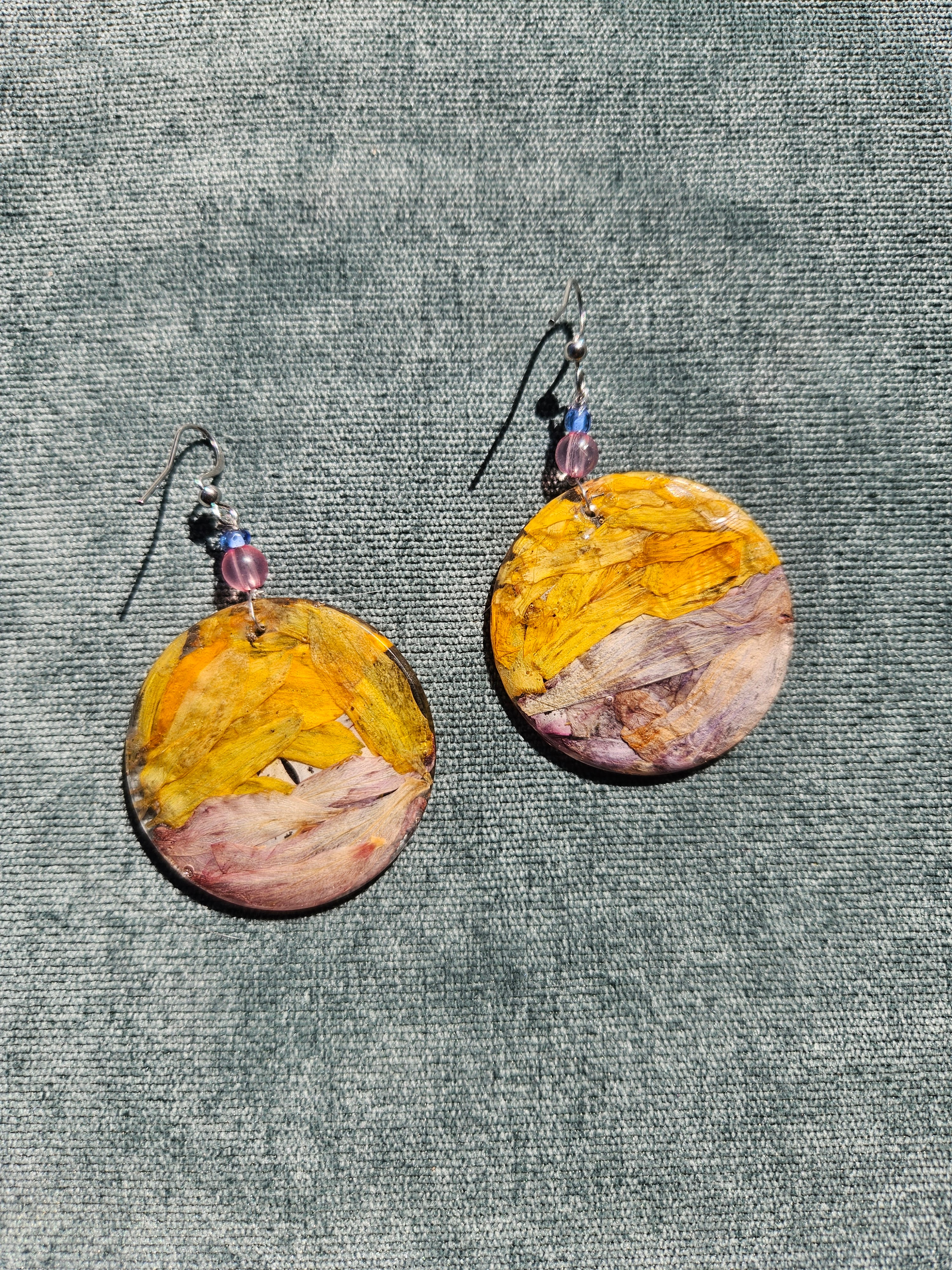 Dream Flower Pressed Flower Earrings