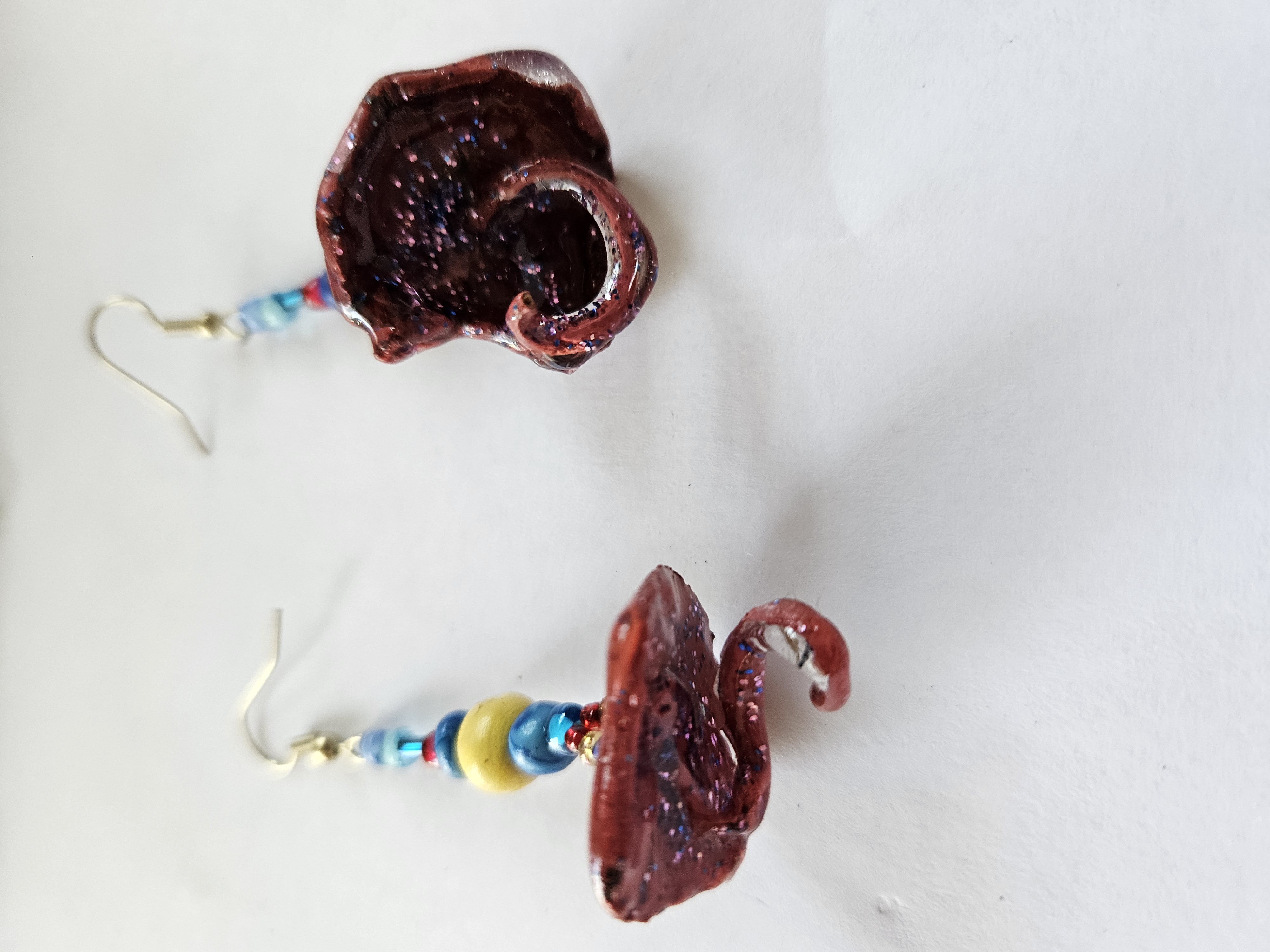 Magic Foraged Mushrooms Earrings