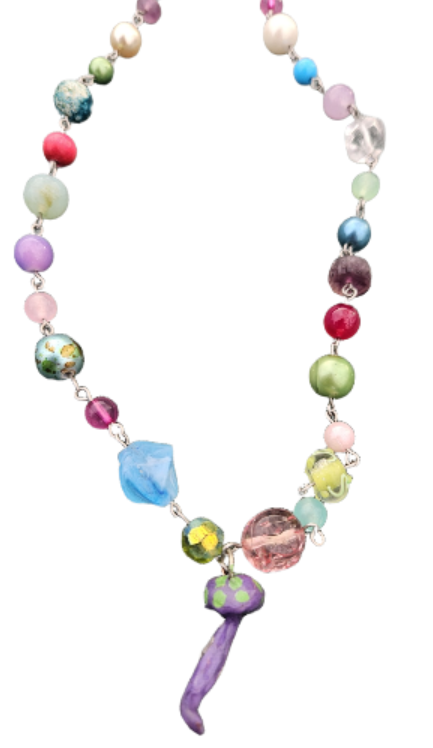 Shroomkind Real Foraged Mushroom Necklace