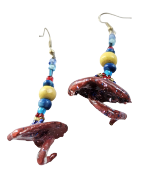 Magic Foraged Mushrooms Earrings