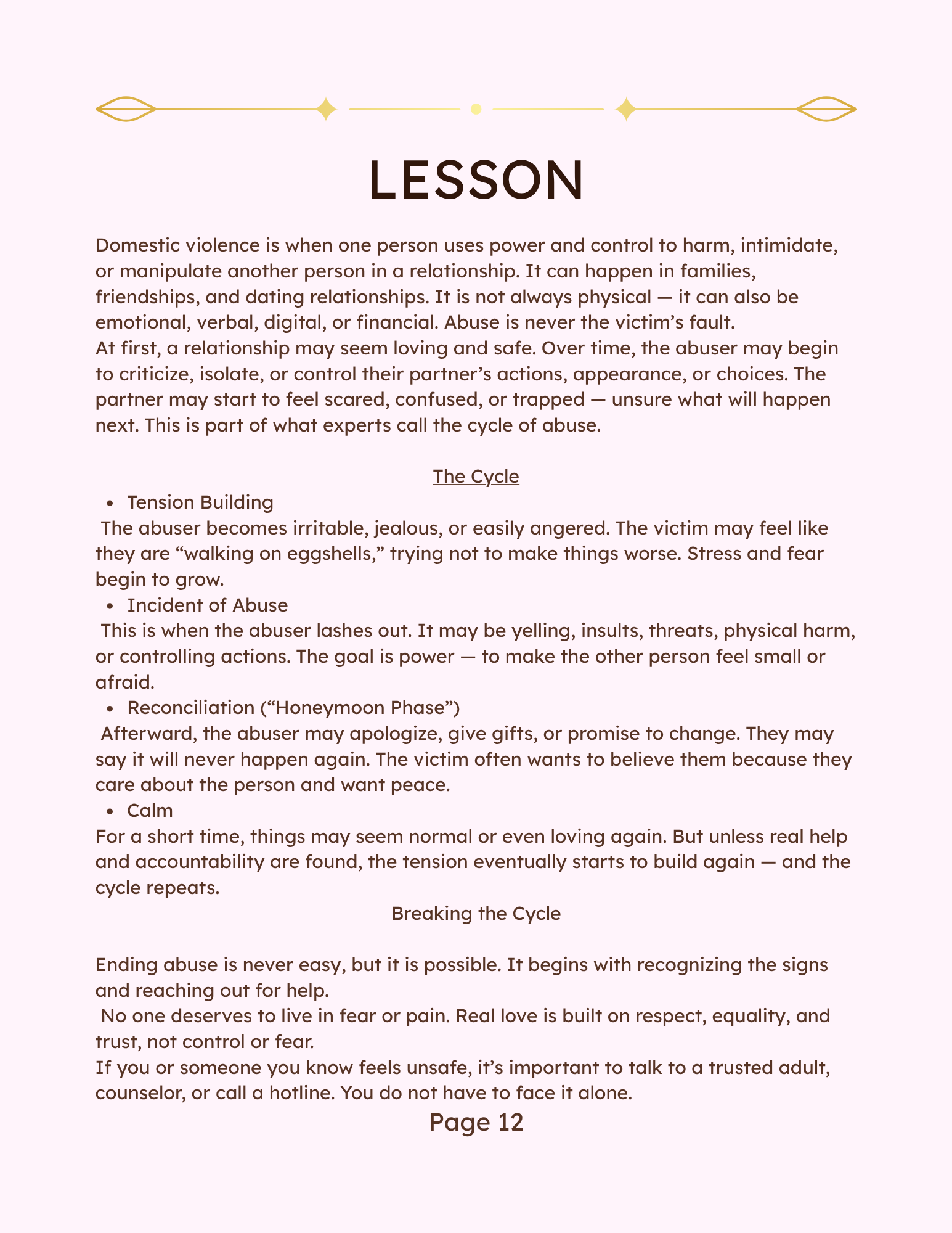 Empowering Teens Series Volume 1: Breaking the Cycle: Addressing Domestic Violence & Substance Use