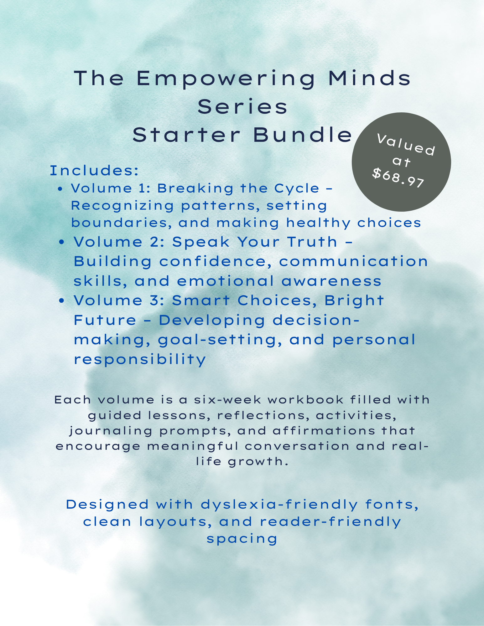 Empowering Minds Starter Bundle Volumes 1-3