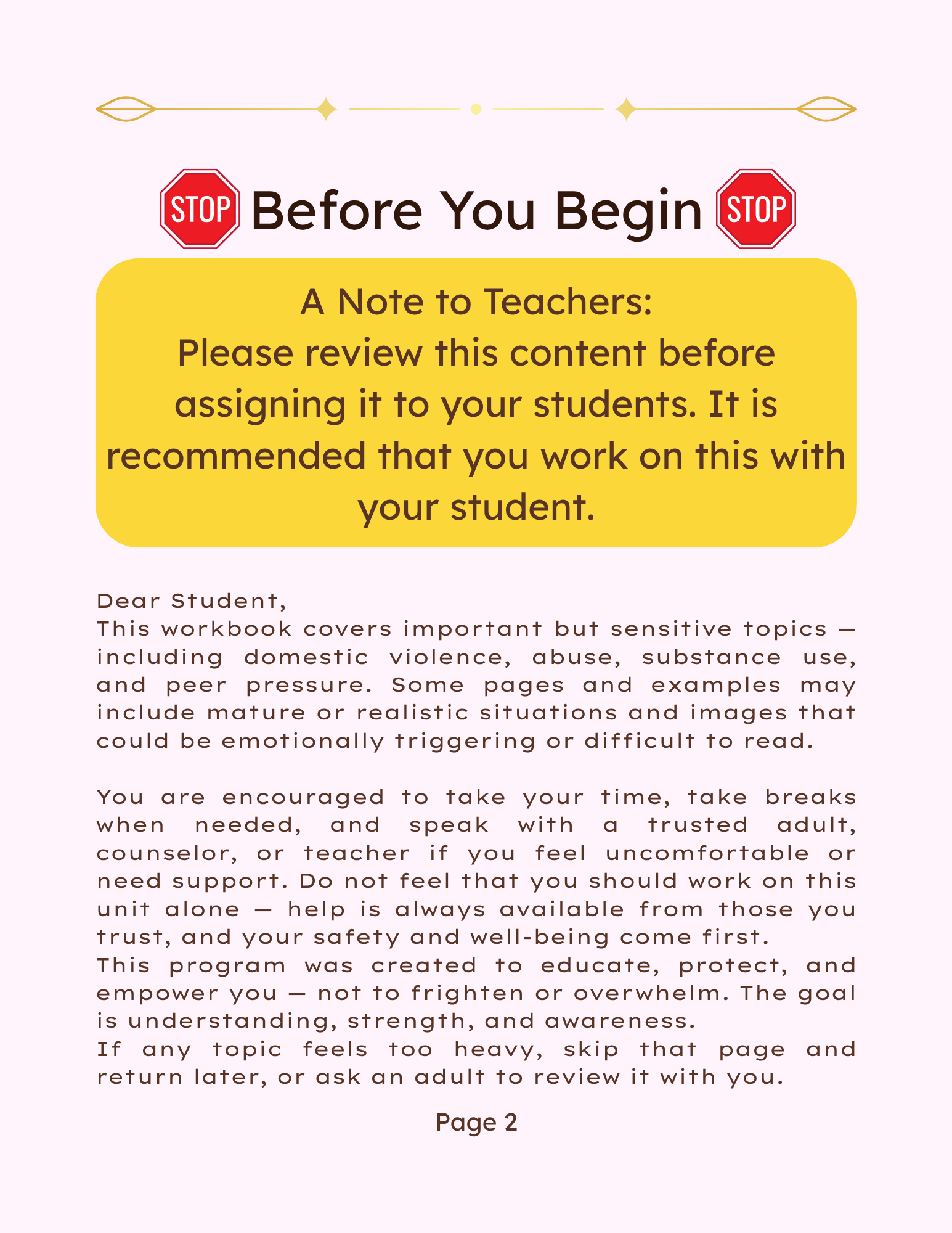 Empowering Teens Series Volume 1: Breaking the Cycle: Addressing Domestic Violence & Substance Use