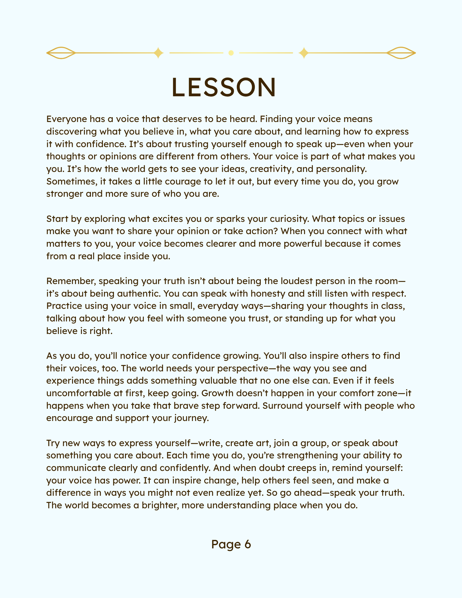 Empowering Teens Volume 2: Speak Your Truth: Building Confidence & Communication Skills