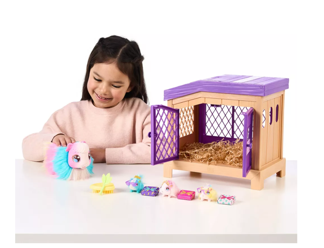 Little Live Pets Mama Surprise Guinea Pigs Rainbow Edition