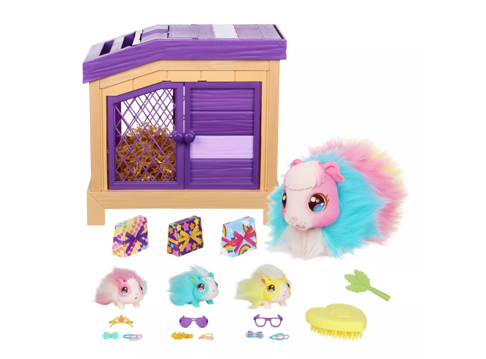 Little Live Pets Mama Surprise Guinea Pigs Rainbow Edition