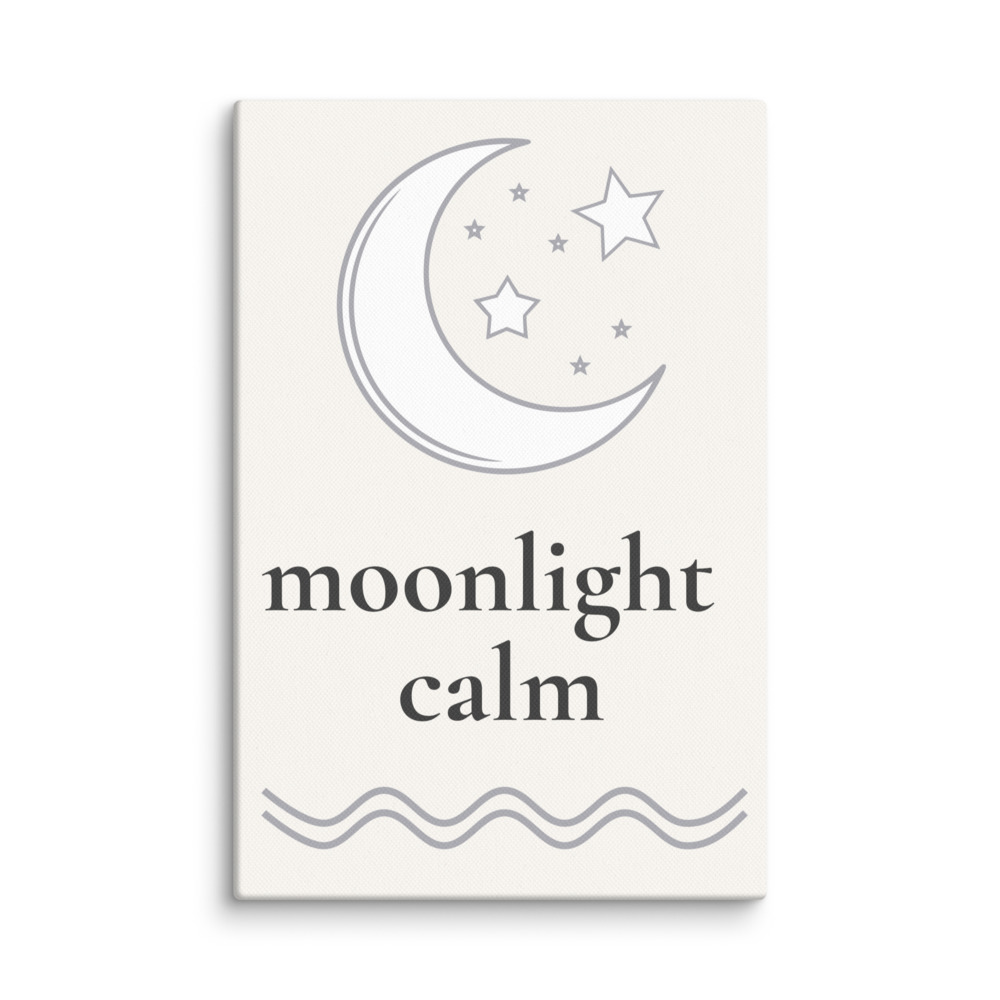 Moonlight Calm Canva