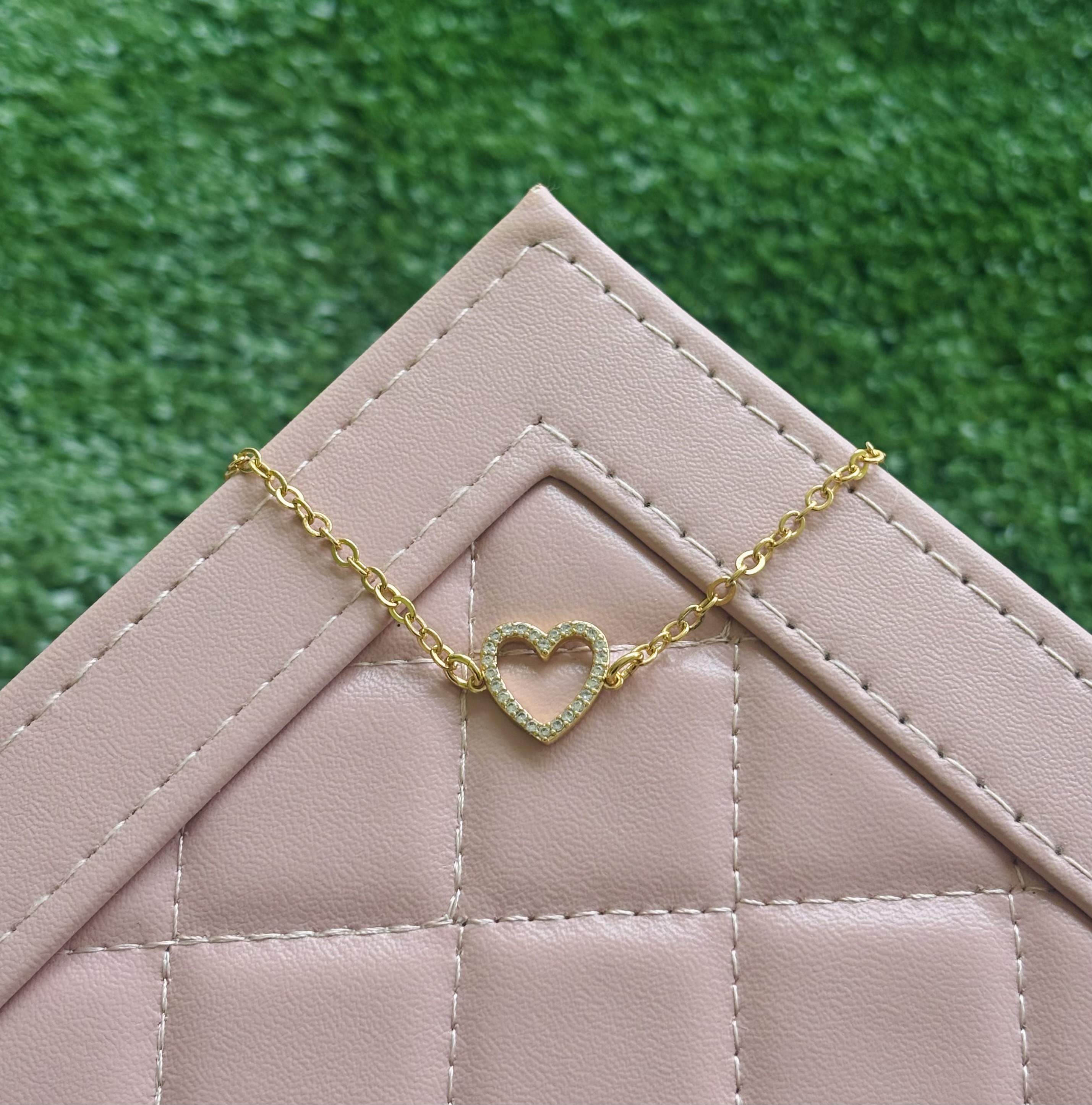 Pulseira Coração Cravejado