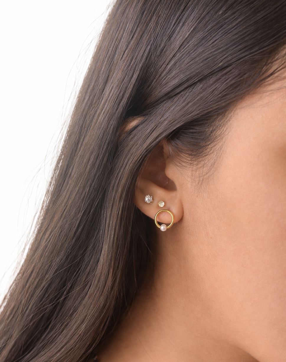 Brinco Redondo Pérola 