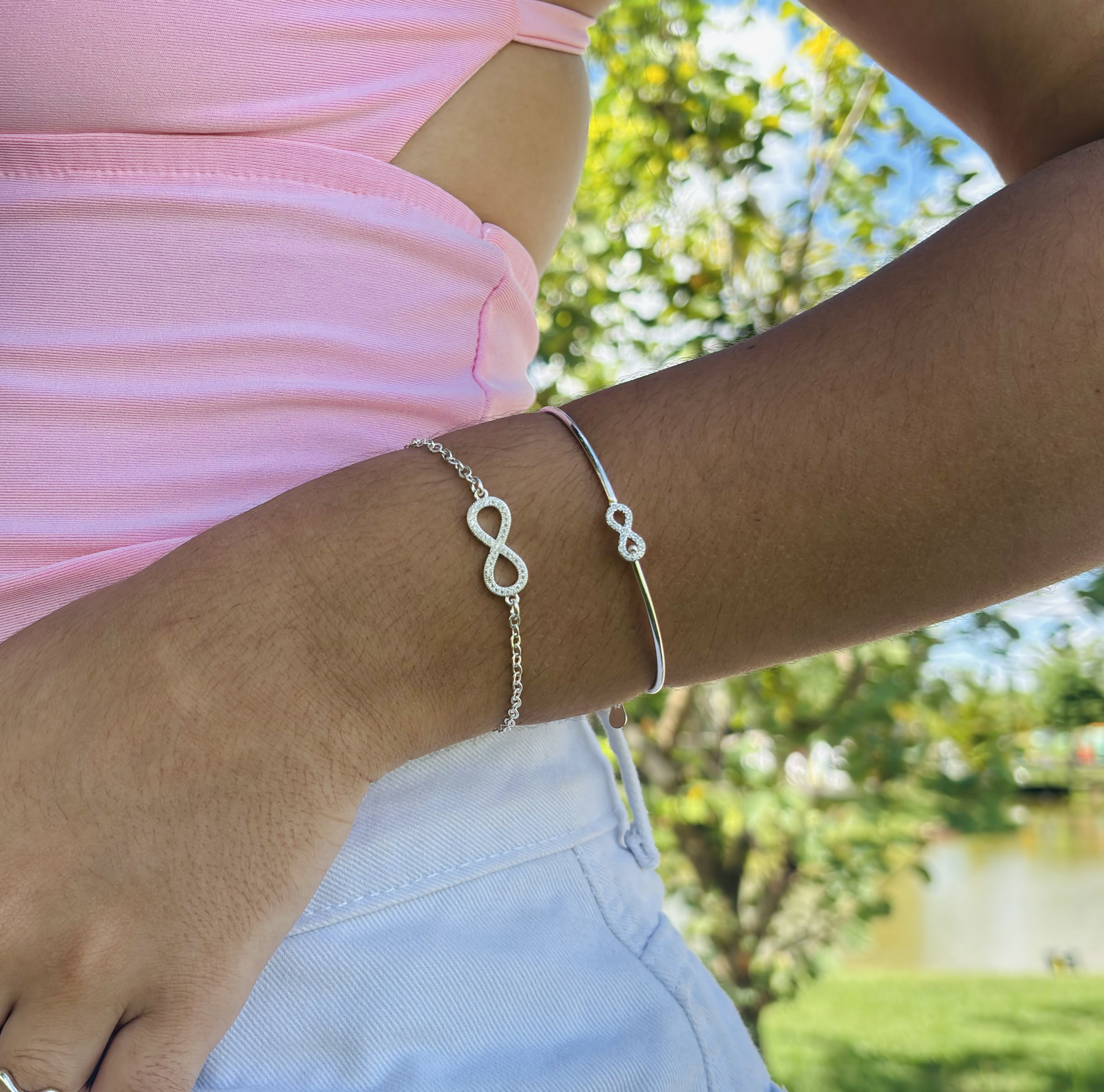 Bracelete Infinito 