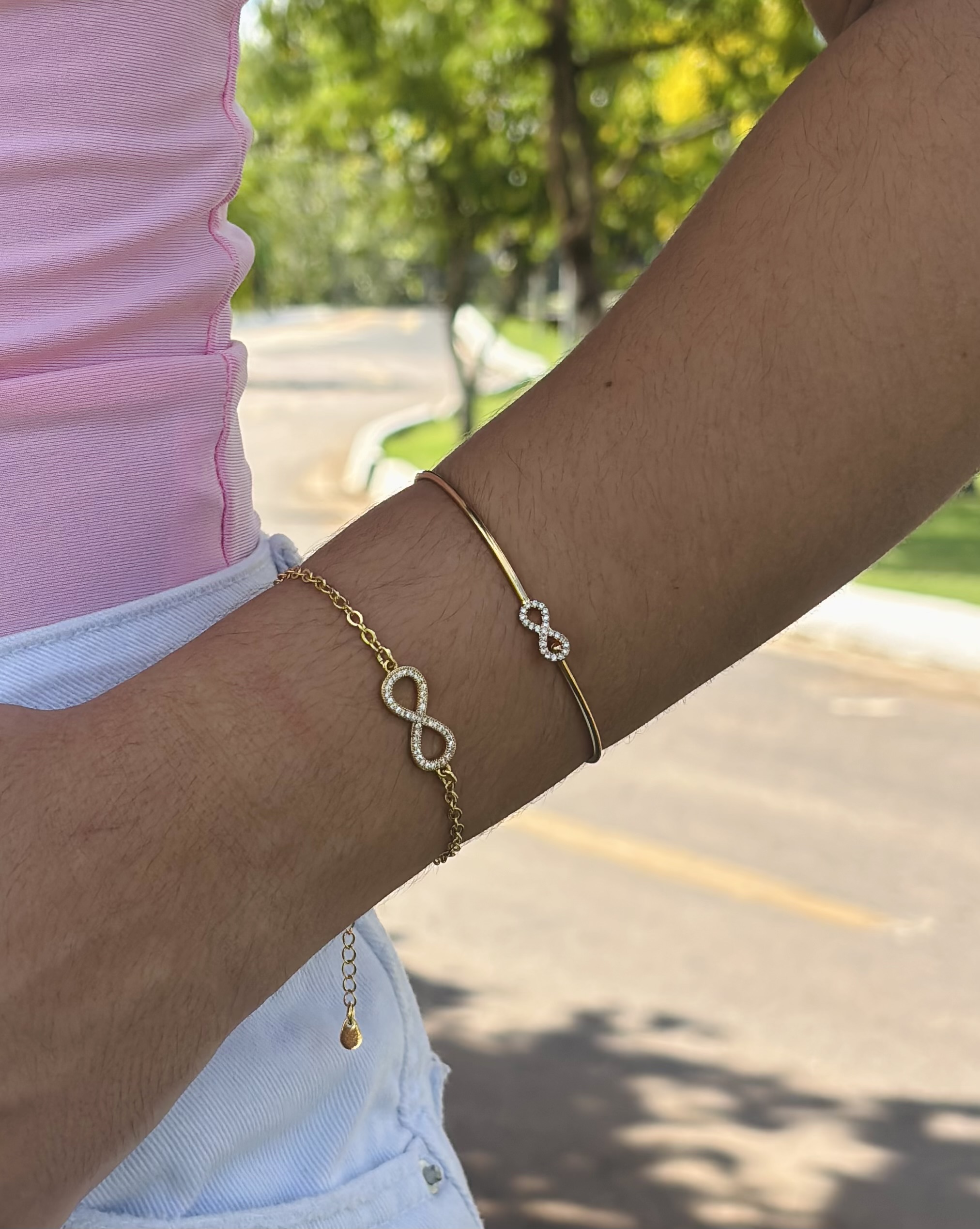 Bracelete Infinito 