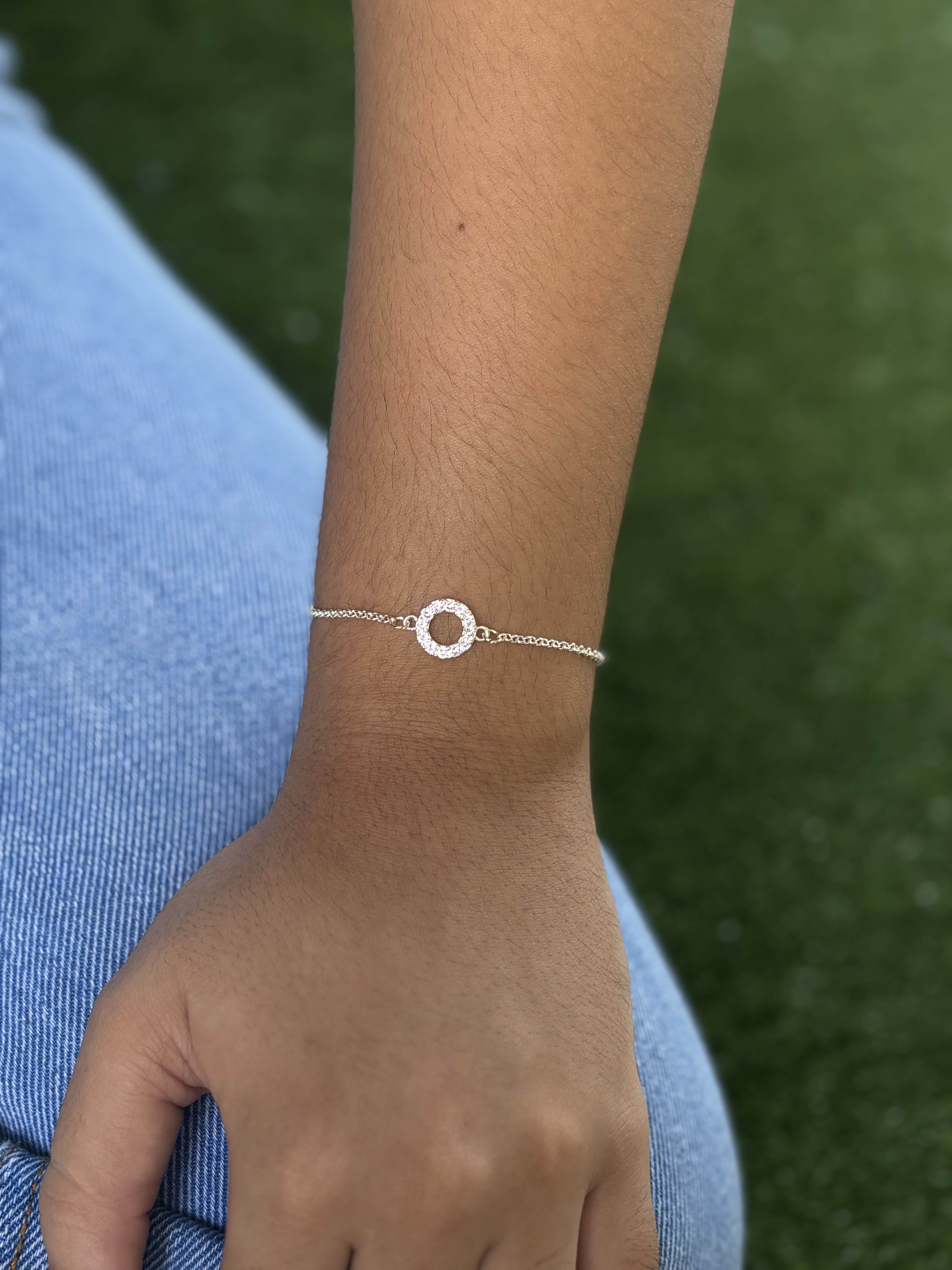 Pulseira Círculo Cravejado