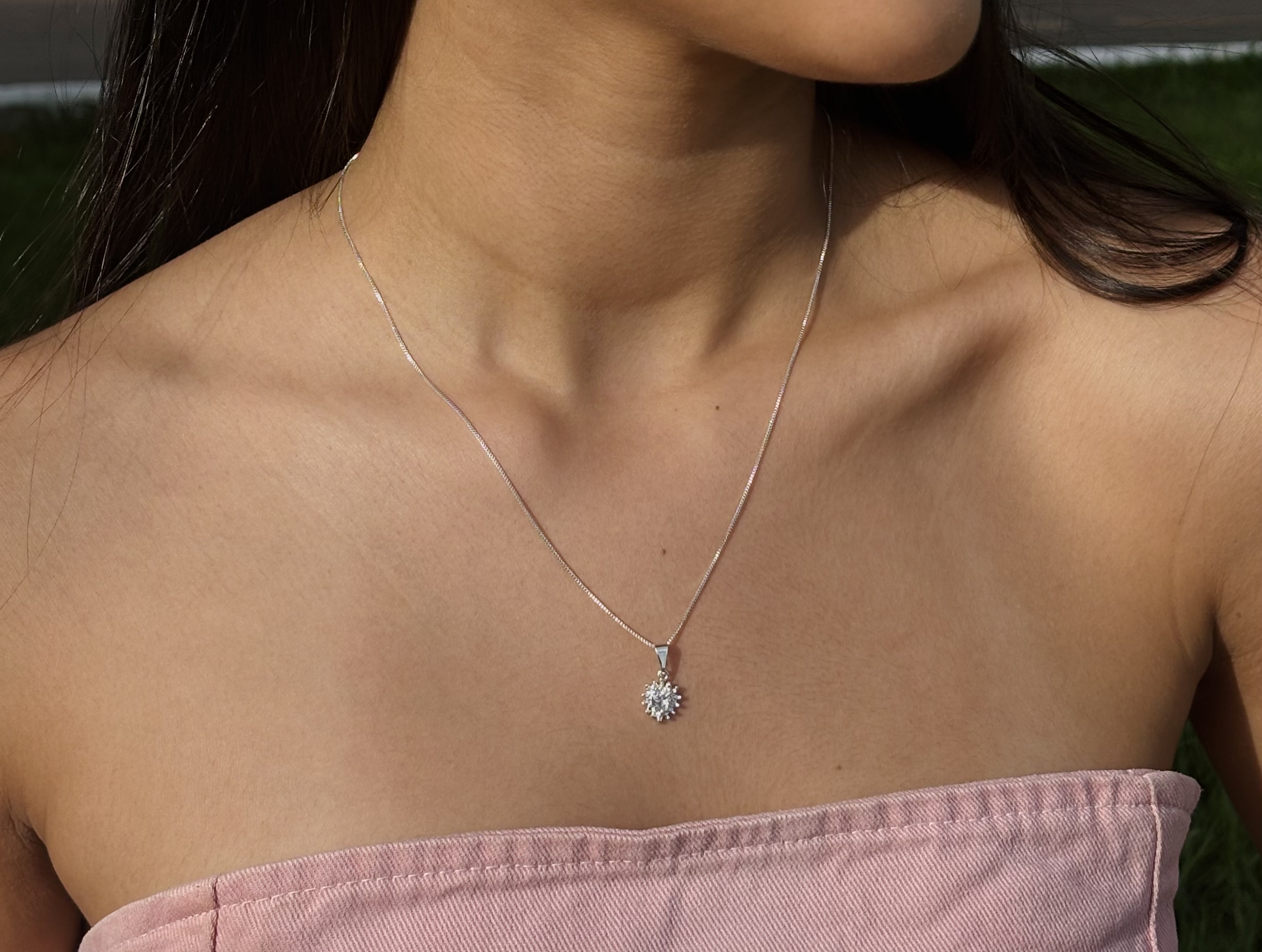 Conjunto Coração Em Cristal