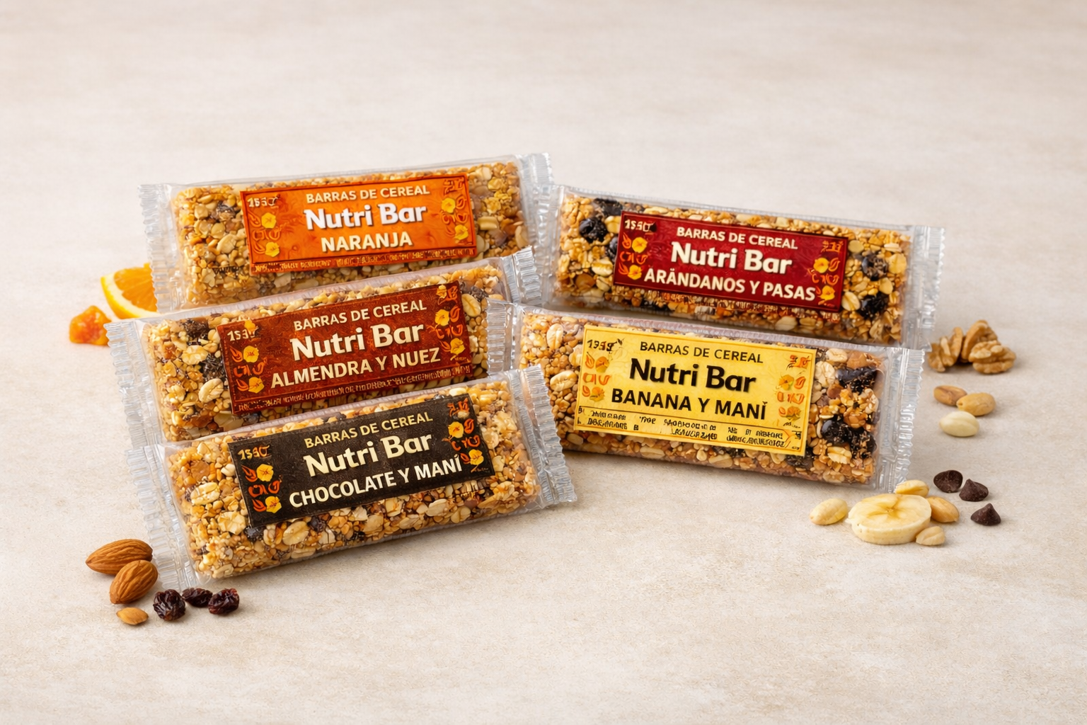 Barritas Energéticas de Cereal - Nutri Bar