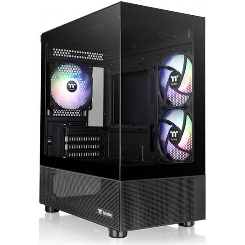 GABINETE THERMALTAKE VIEW 170 TG ARGB BLACK TEMPERED GLASS