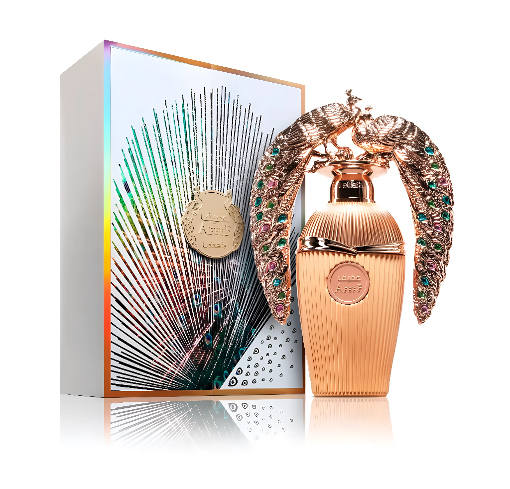 Luxury Peacock Perfume Bottle