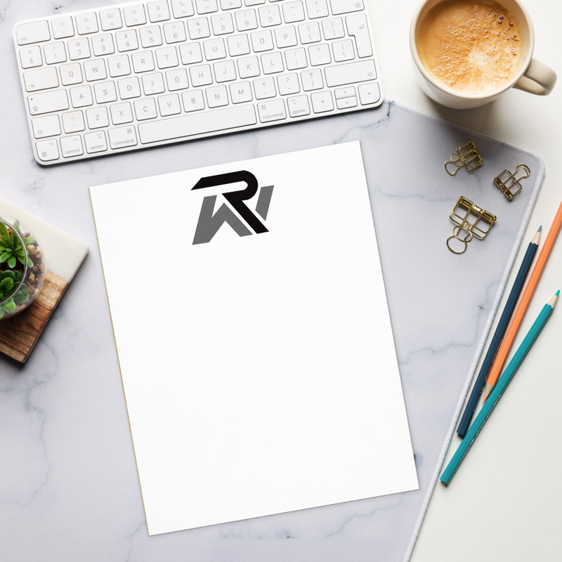 Ryan Wilson Logo Notepad