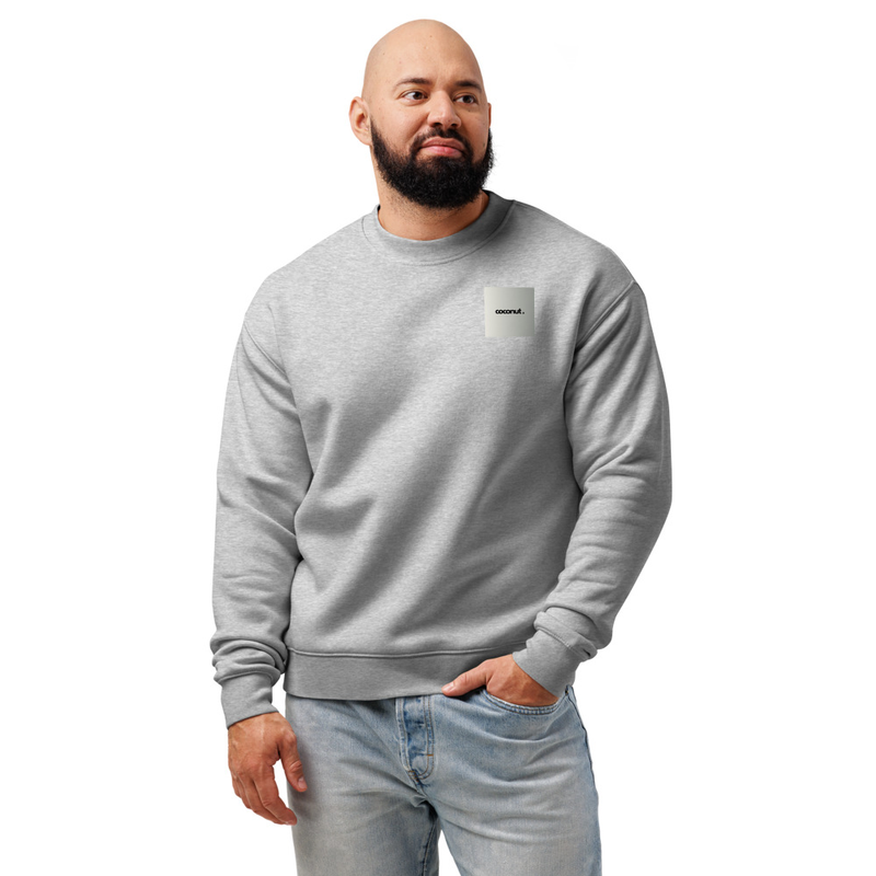 coconut Unisex relax crew neck sweatshirt
