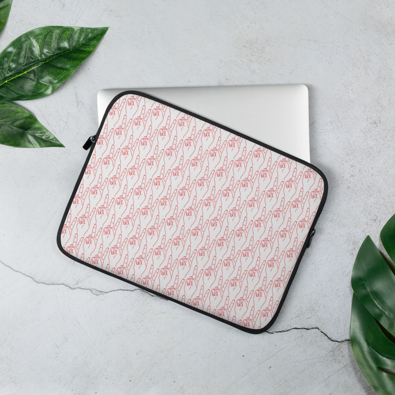Peace hands Laptop Sleeve