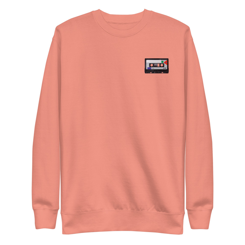 cassette Throwback Unisex Premium Sweatshirt