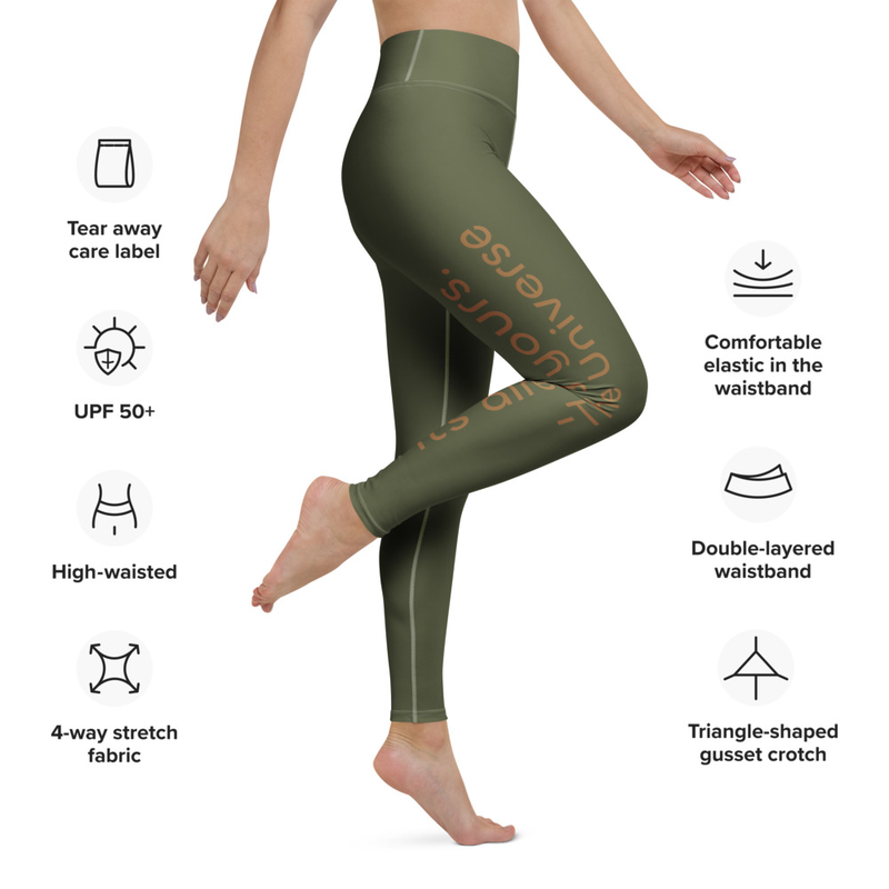 It's already yours-The Universe, Yoga Leggings