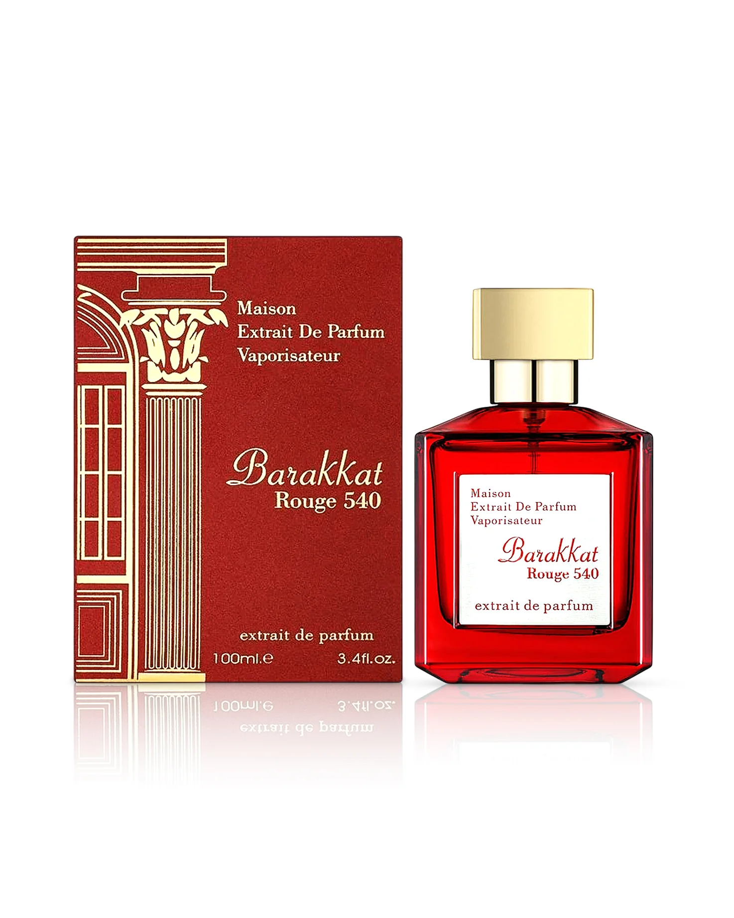 BARAKKAT ROUGE 540 EXTRAIT FRAGANCE WORLD UNISEX