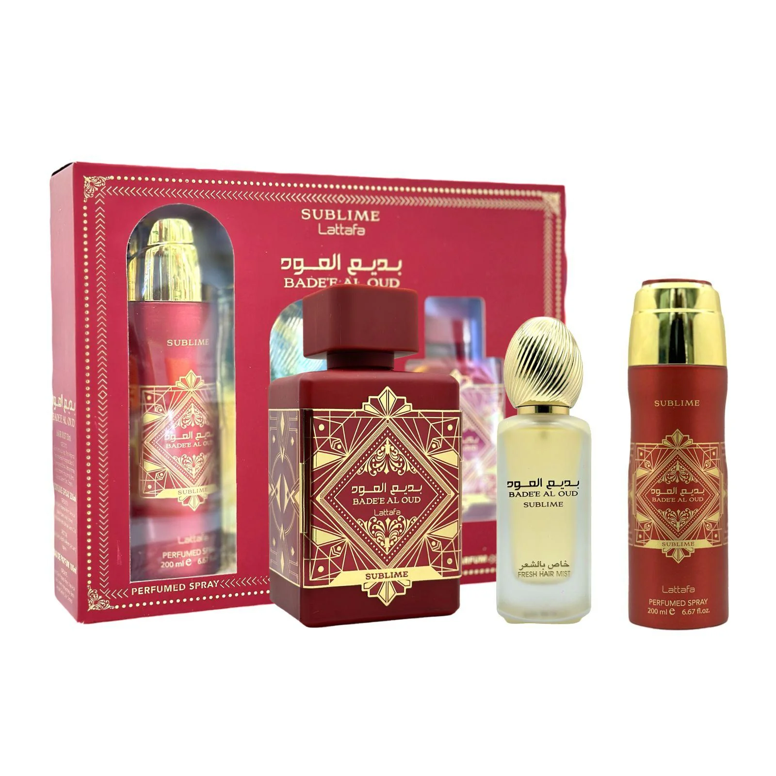 SET BADE´E AL OUD SUBLIME LATTAFA UNISEX