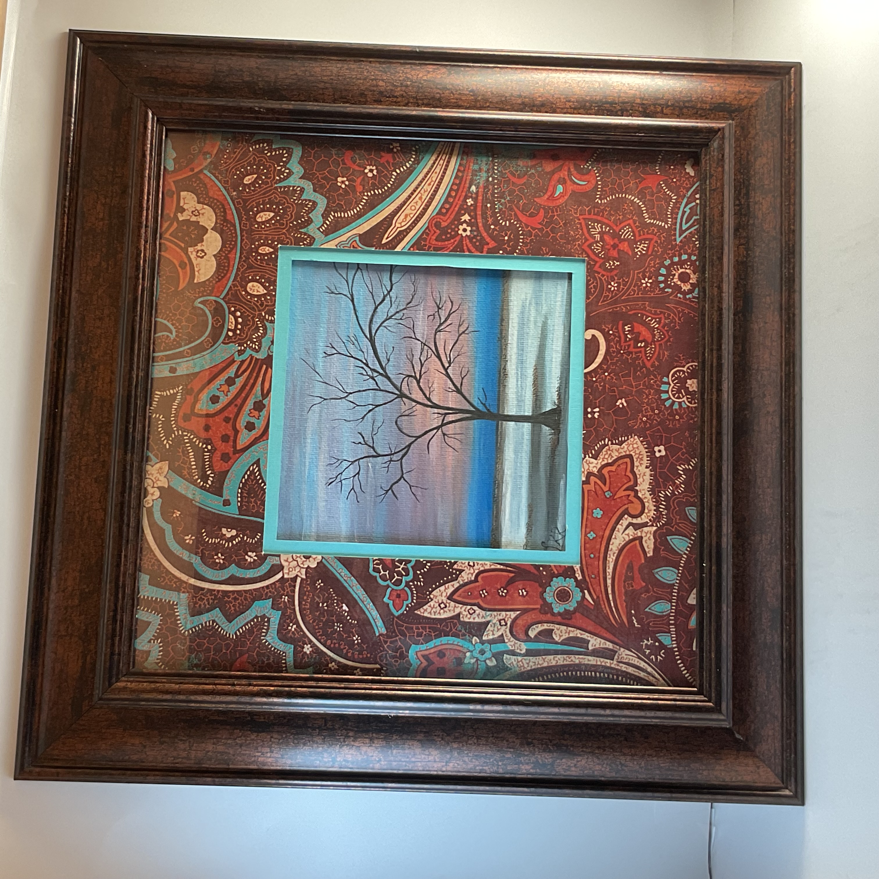 Framed Tree Artwork