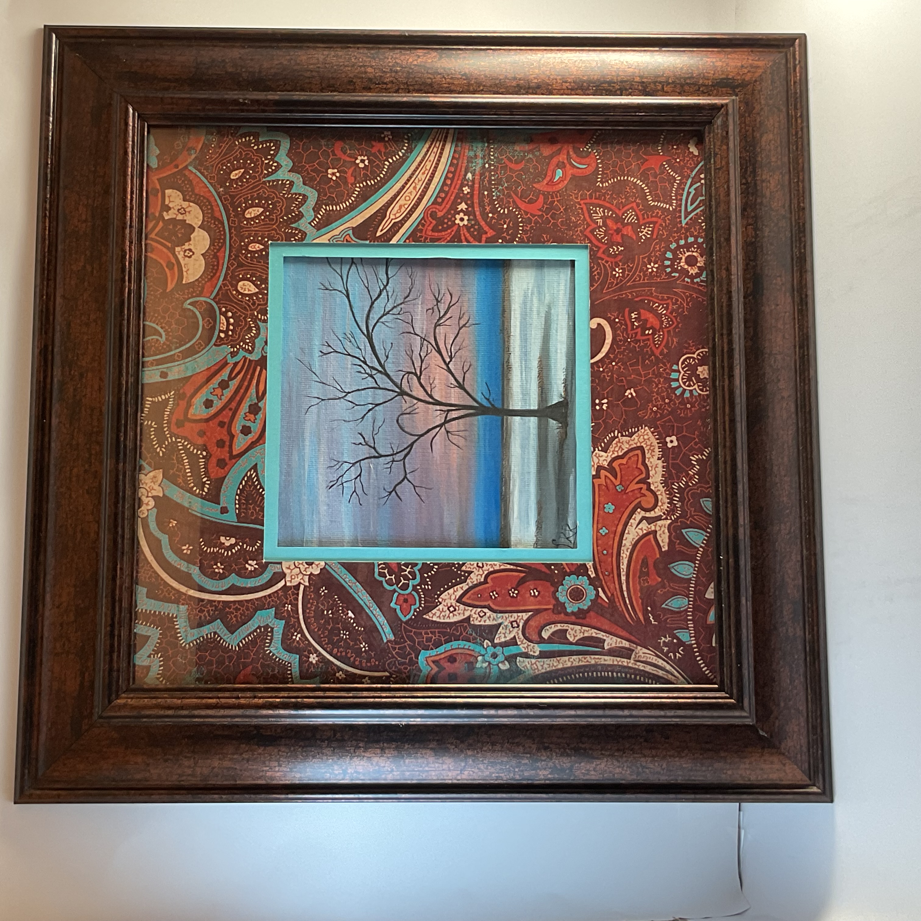 Framed Tree Artwork